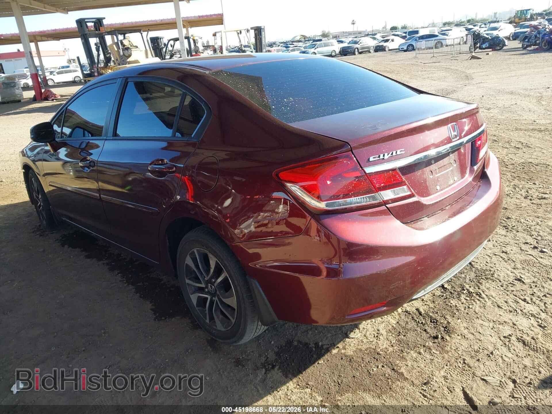 2013 HONDA CIVIC - VIN: 19XFB2F86DE254886 - Фото 3