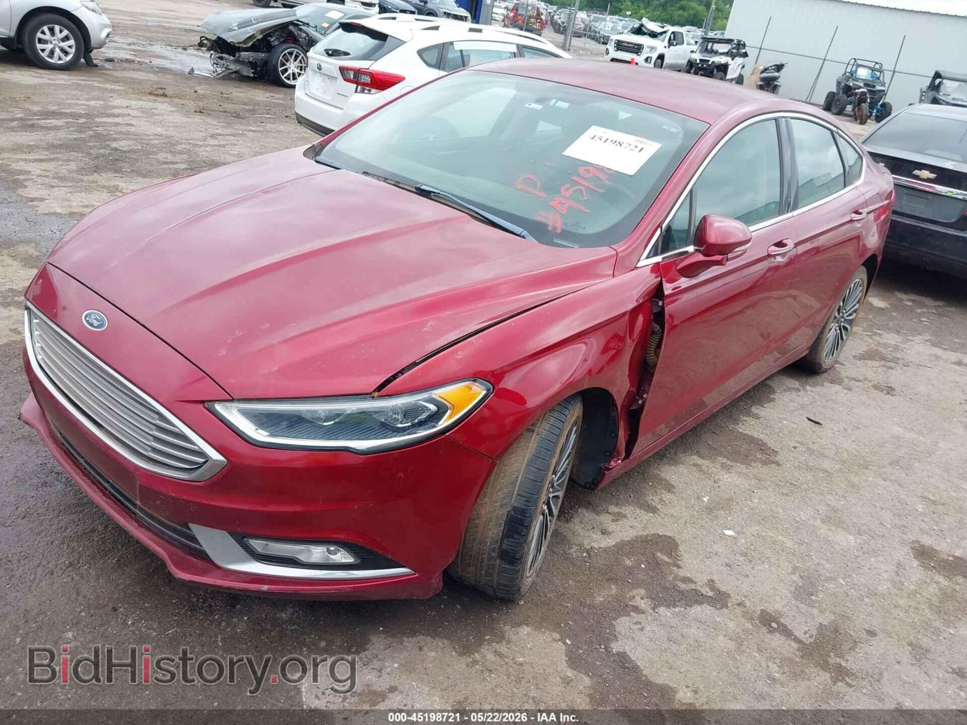 2017 FORD FUSION - VIN: 3FA6P0T93HR291675 - Фото 2