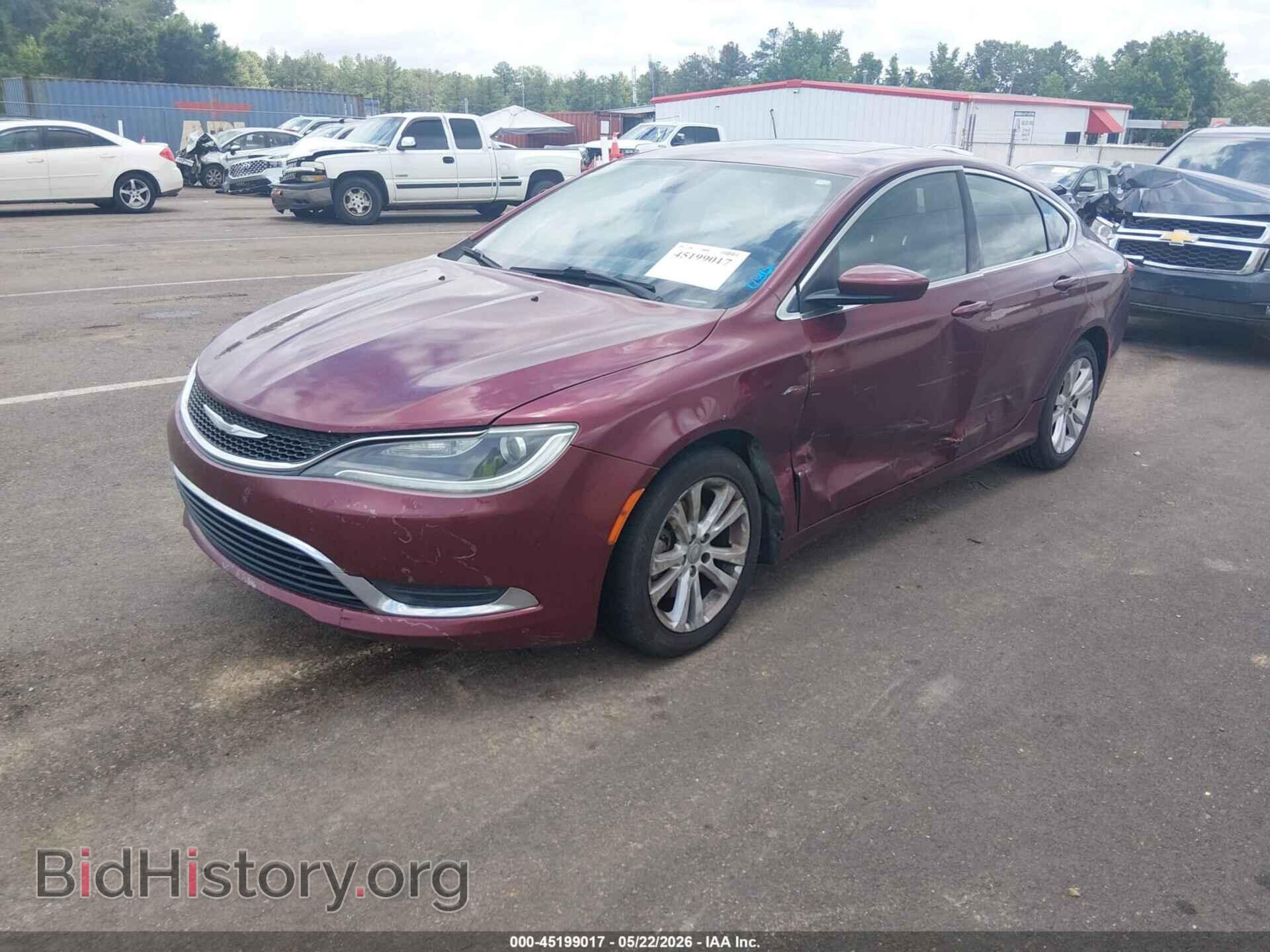 2015 CHRYSLER 200 - VIN: 1C3CCCAB3FN694267 - Фото 2