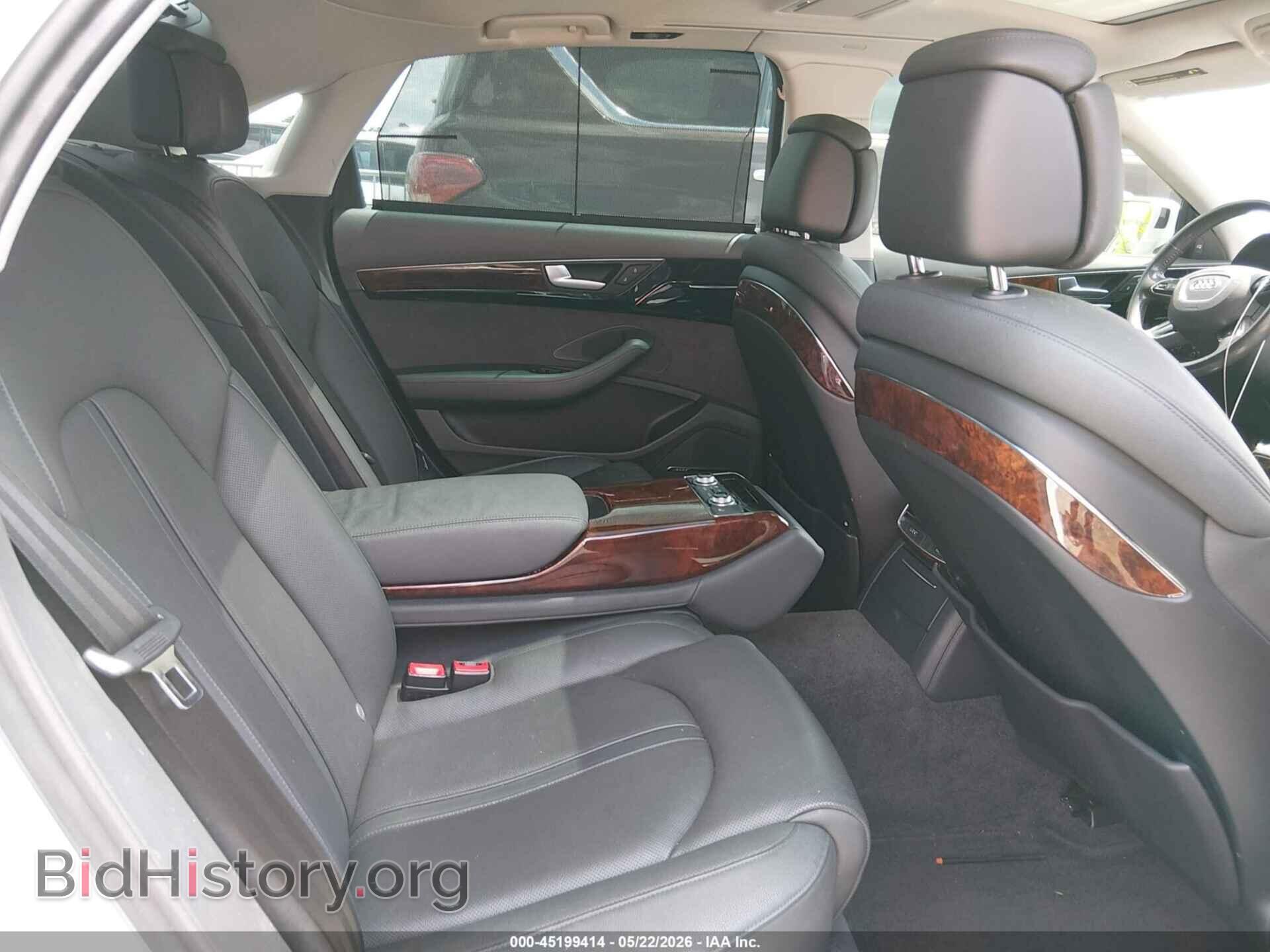 2014 AUDI A8 L - VIN: WAURMAFD8EN001075 - Фото 8
