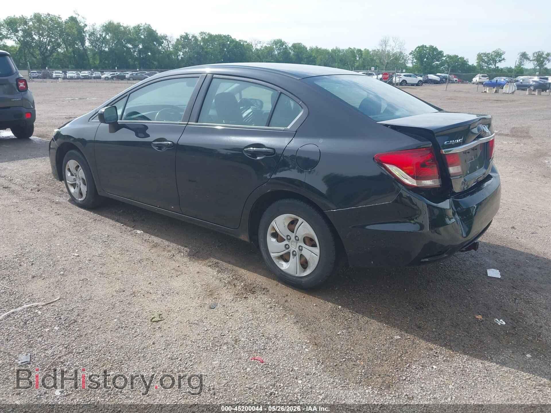2014 HONDA CIVIC - VIN: 2HGFB2F55EH544100 - Фото 3