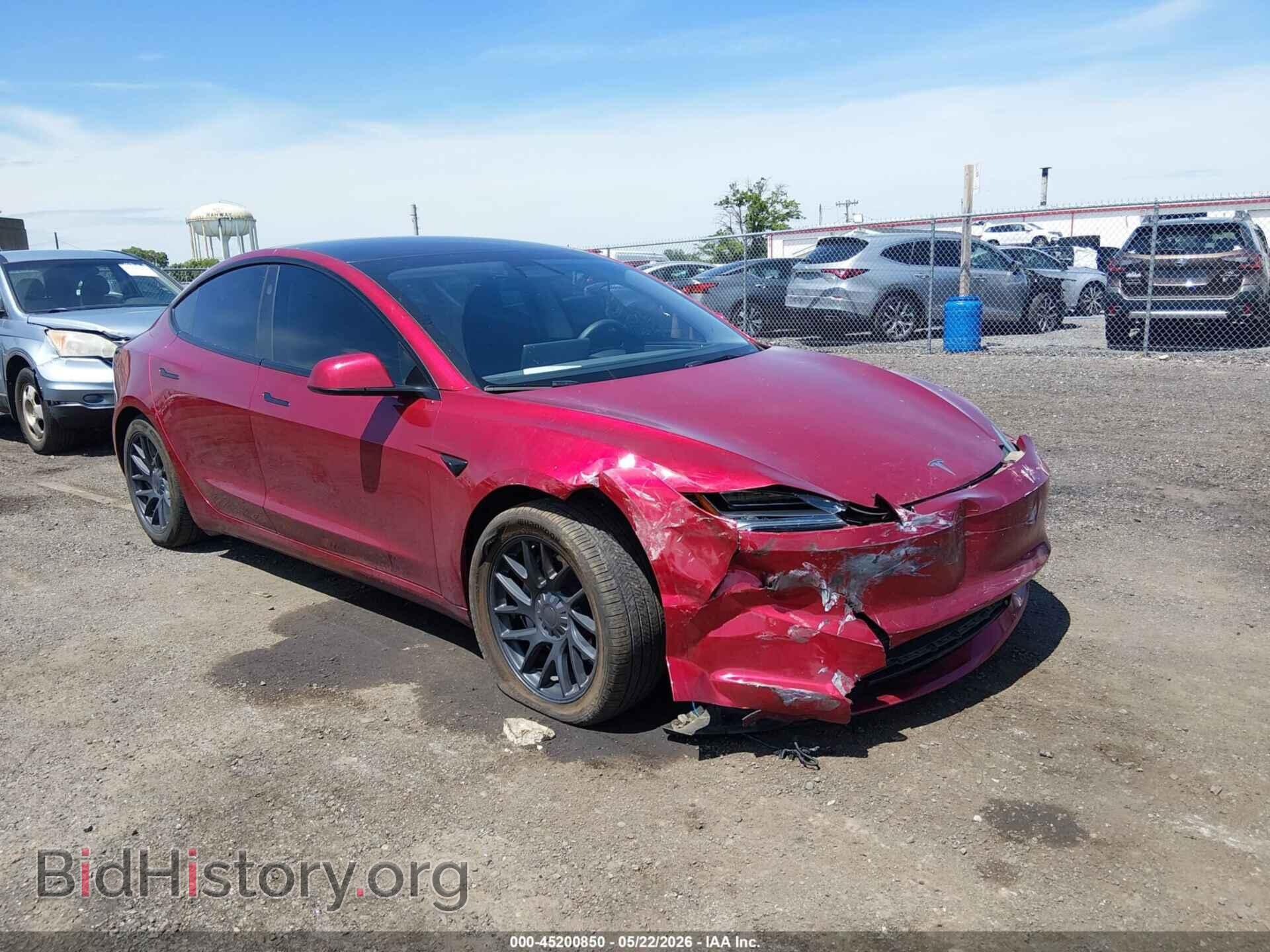 Фотография 5YJ3E1EA7RF768529 - TESLA MODEL 3 2024