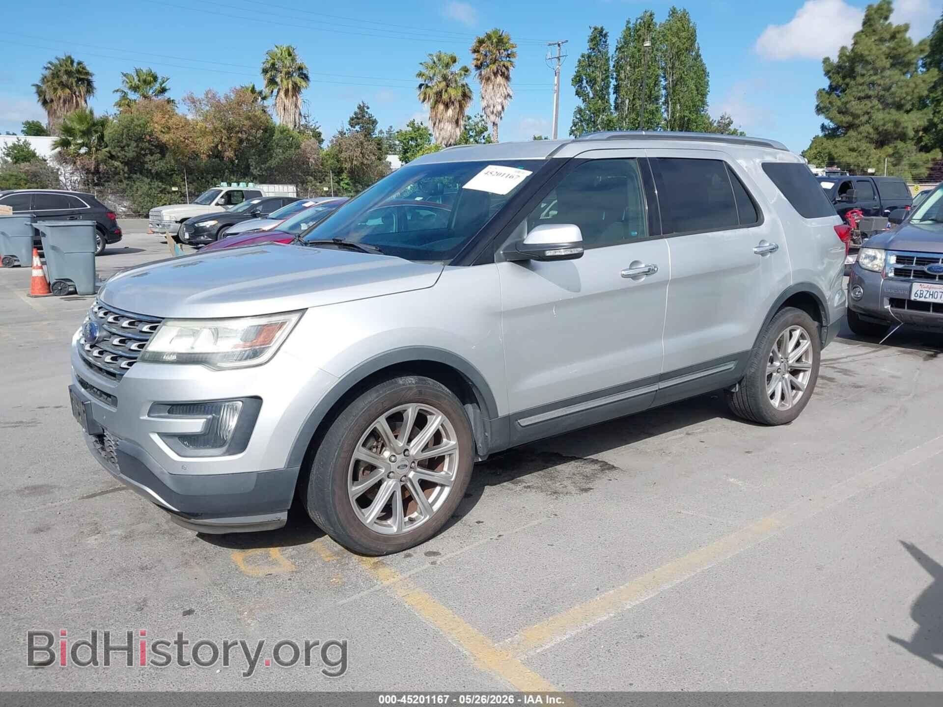 2016 FORD EXPLORER - VIN: 1FM5K8F89GGA19901 - Photo 2