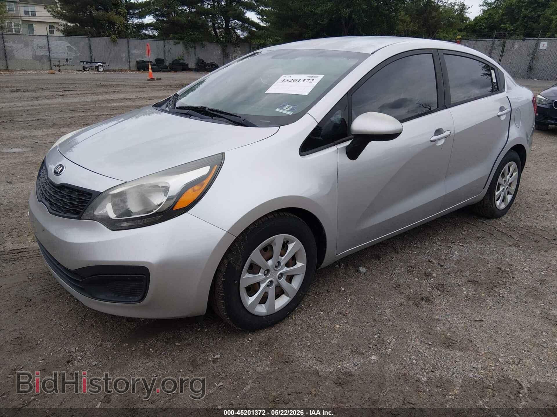 2014 KIA RIO - VIN: KNADM4A36E6350479 - Фото 2
