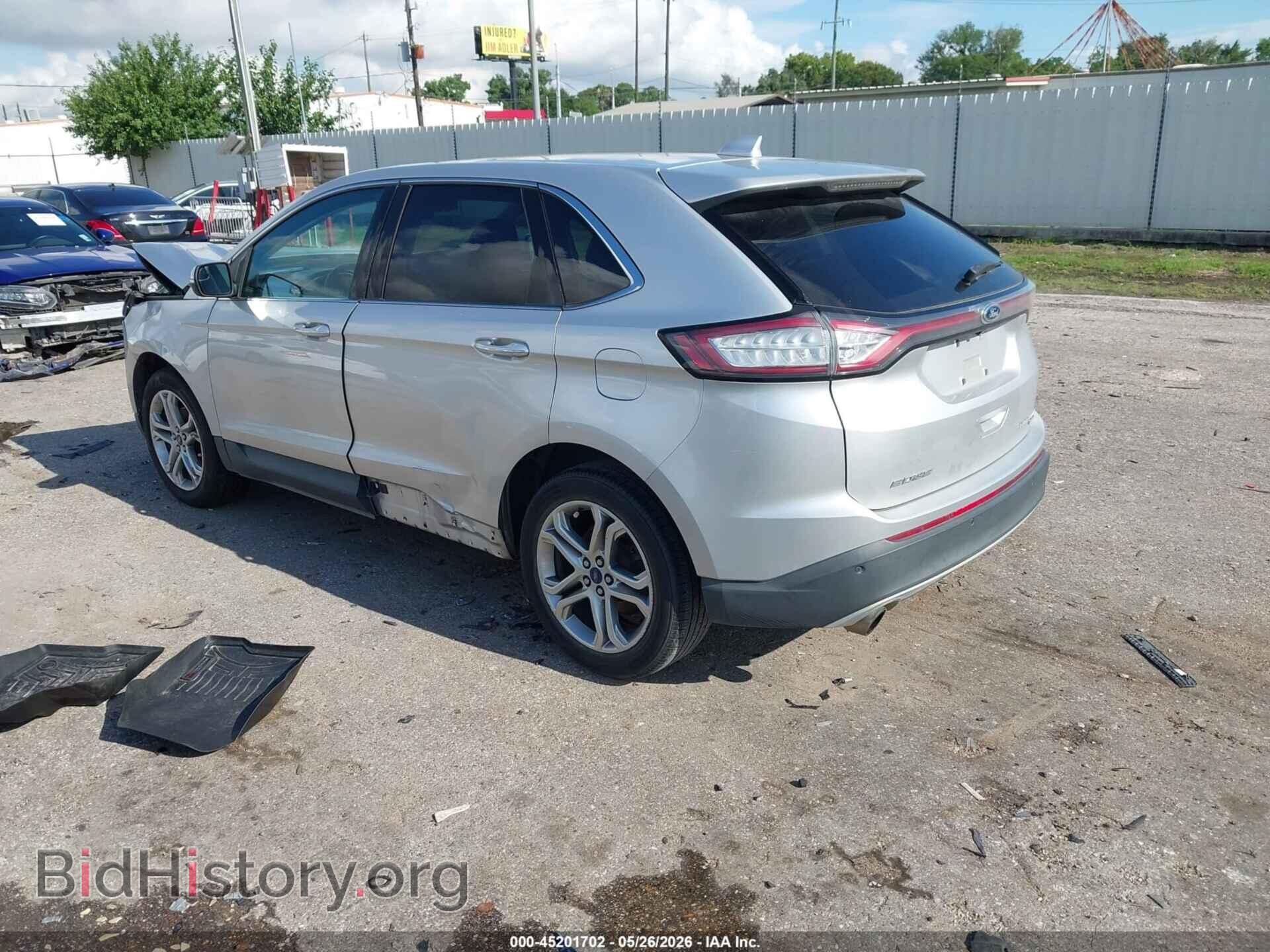 2015 FORD EDGE - VIN: 2FMTK3K96FBB06864 - Фото 3