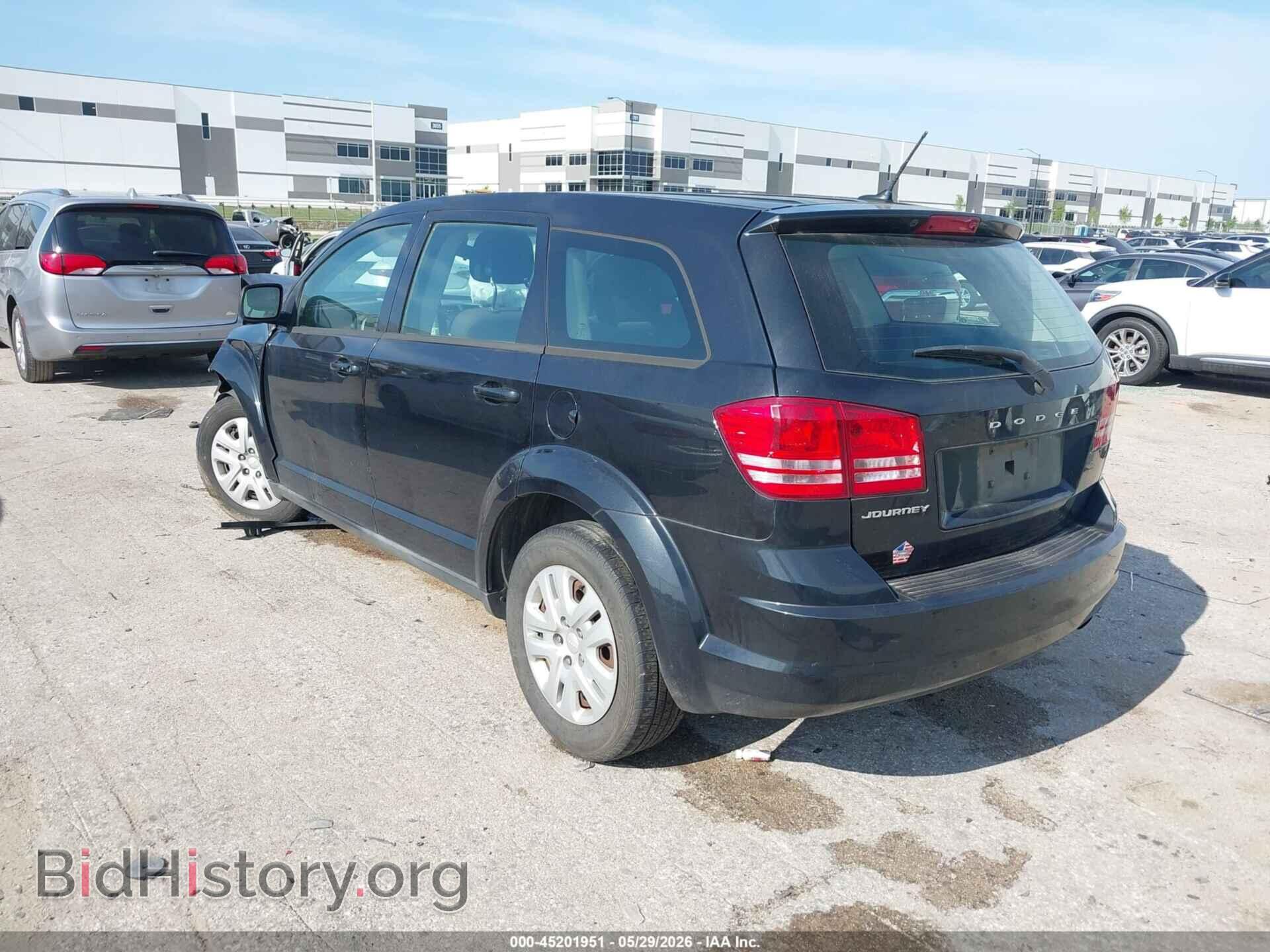 2013 DODGE JOURNEY - VIN: 3C4PDCAB4DT728613 - Фото 3
