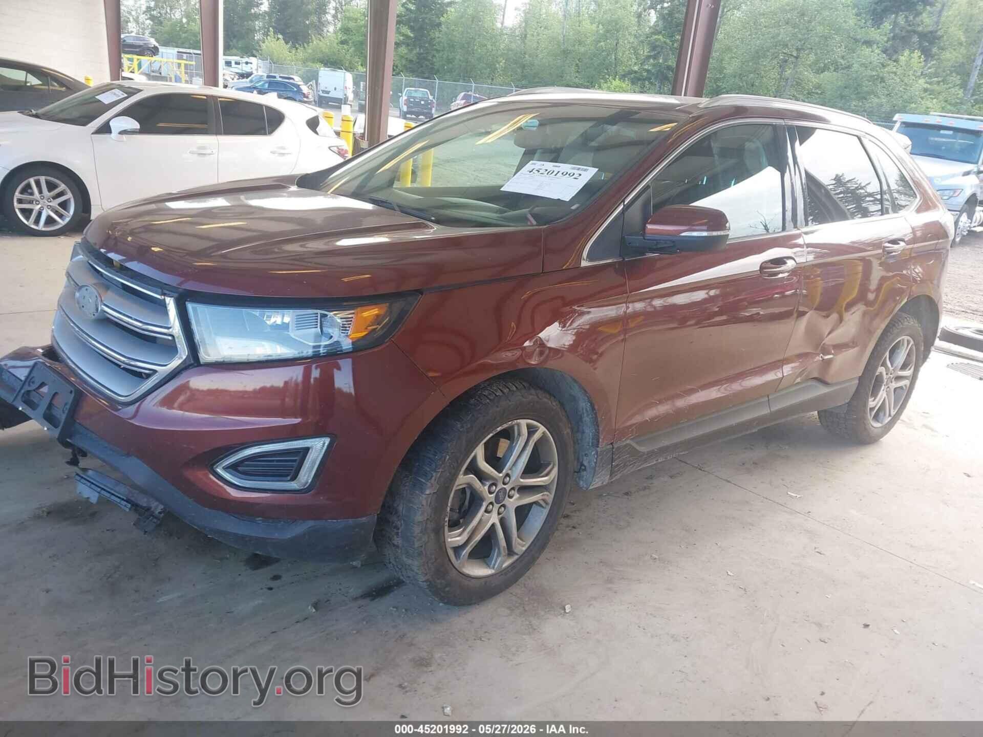 2015 FORD EDGE - VIN: 2FMTK4K93FBB17309 - Photo 2
