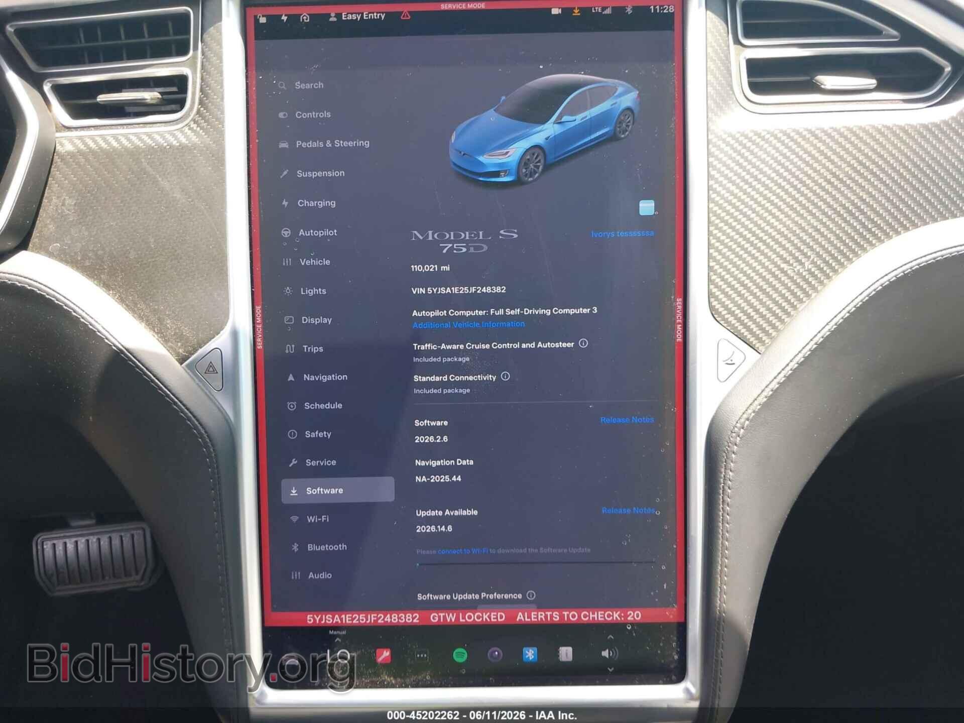 2018 TESLA MODEL S - VIN: 5YJSA1E25JF248382 - Photo 7
