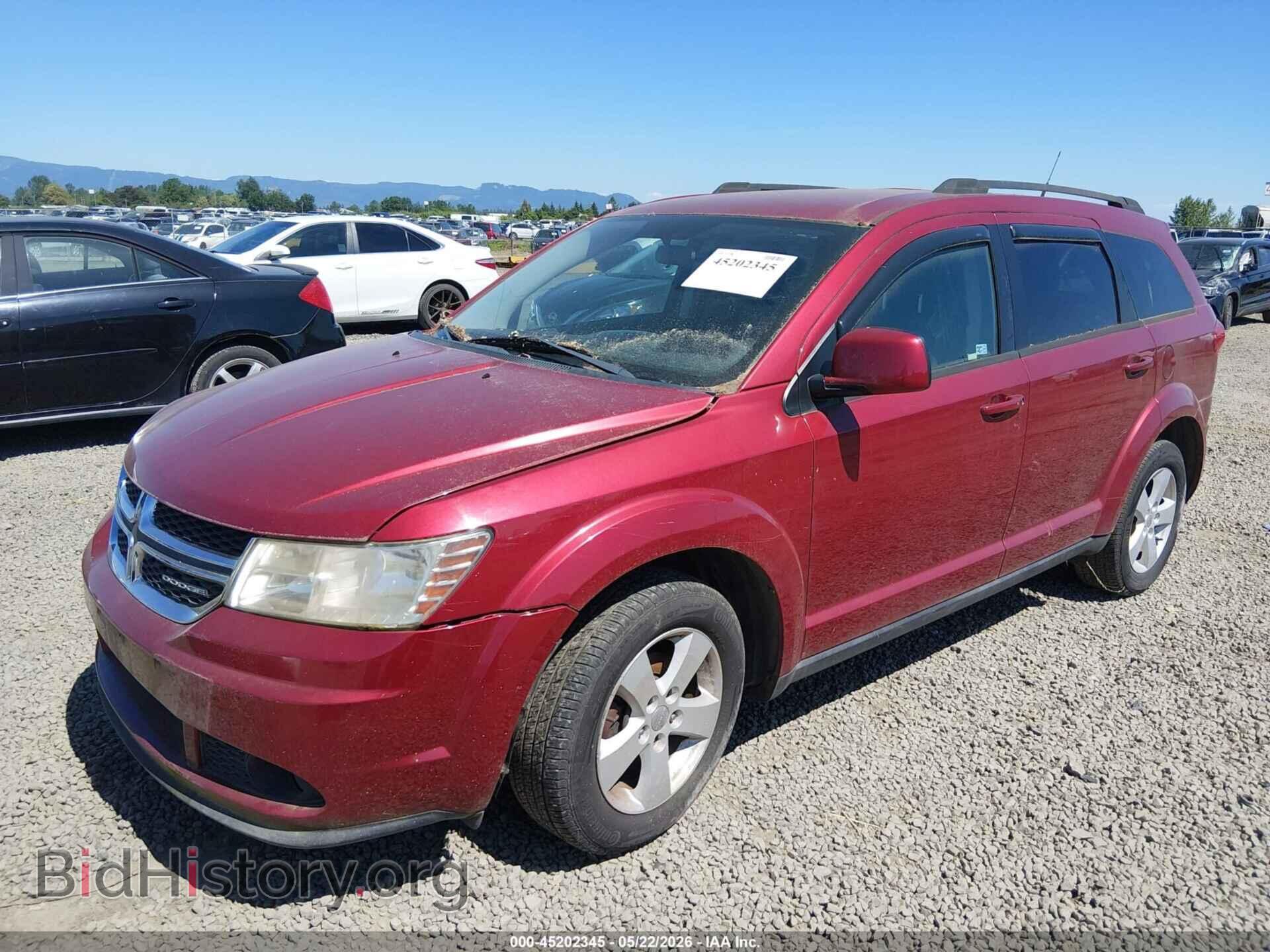 2011 DODGE JOURNEY - VIN: 3D4PH1FG0BT502677 - Фото 2
