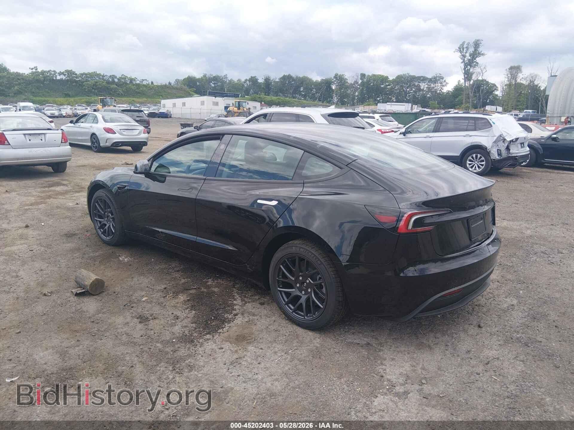 2026 TESLA MODEL 3 - VIN: 5YJ3E1EB8TF173592 - Фото 3