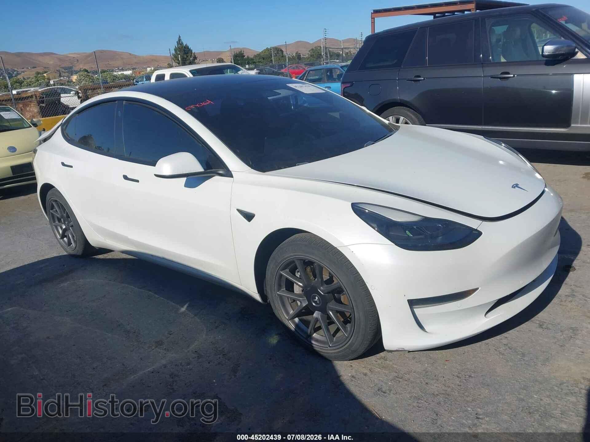 Фотография 5YJ3E1EA1MF002756 - TESLA MODEL 3 2021