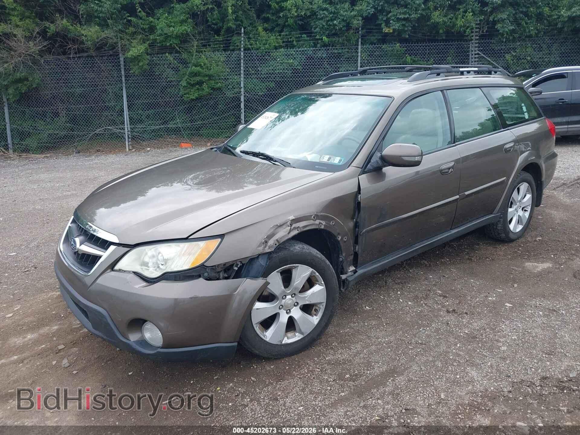 2008 SUBARU OUTBACK - VIN: 4S4BP86C784306262 - Фото 2