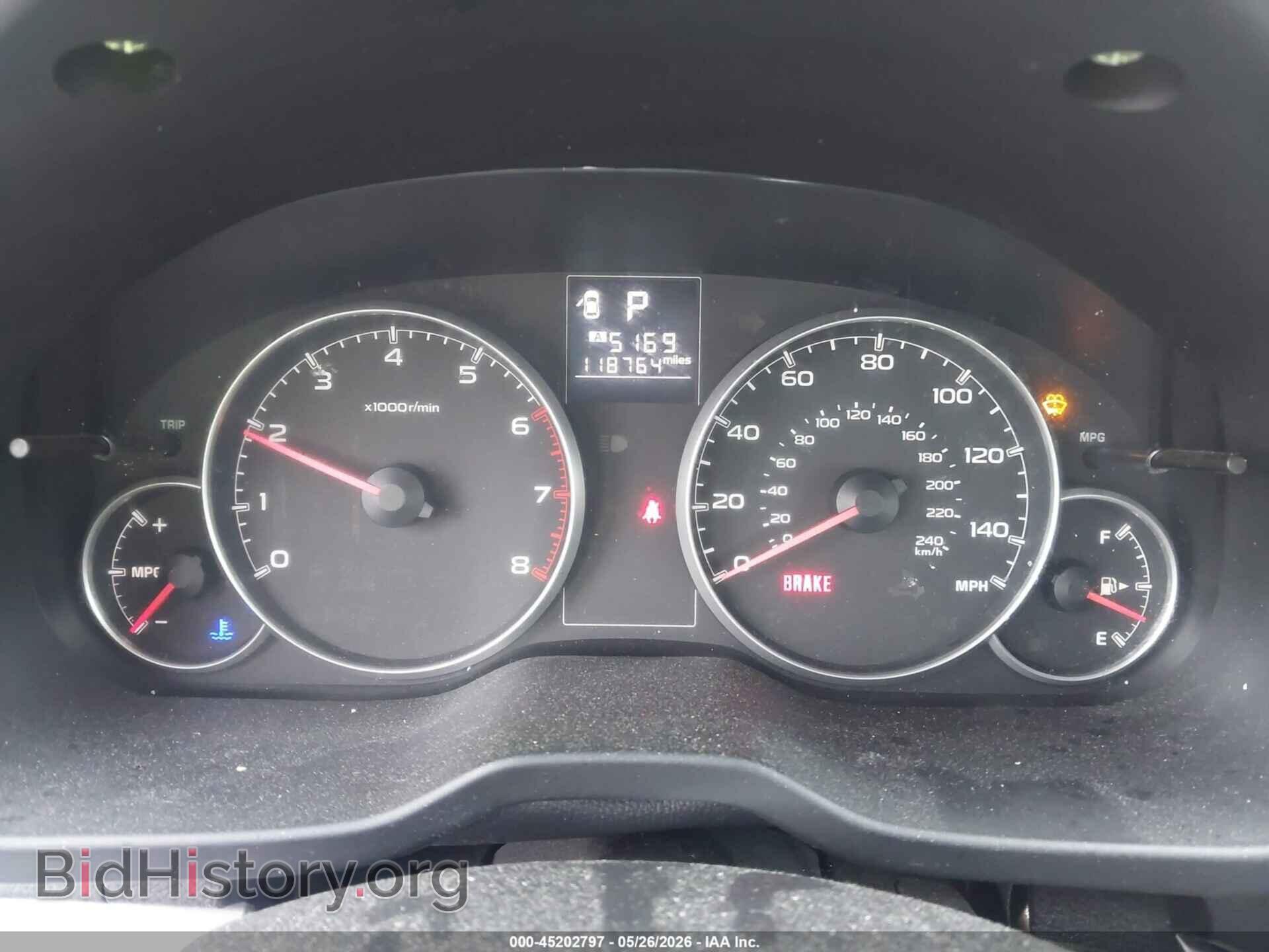 2014 SUBARU LEGACY - VIN: 4S3BMBA68E3035659 - Фото 7