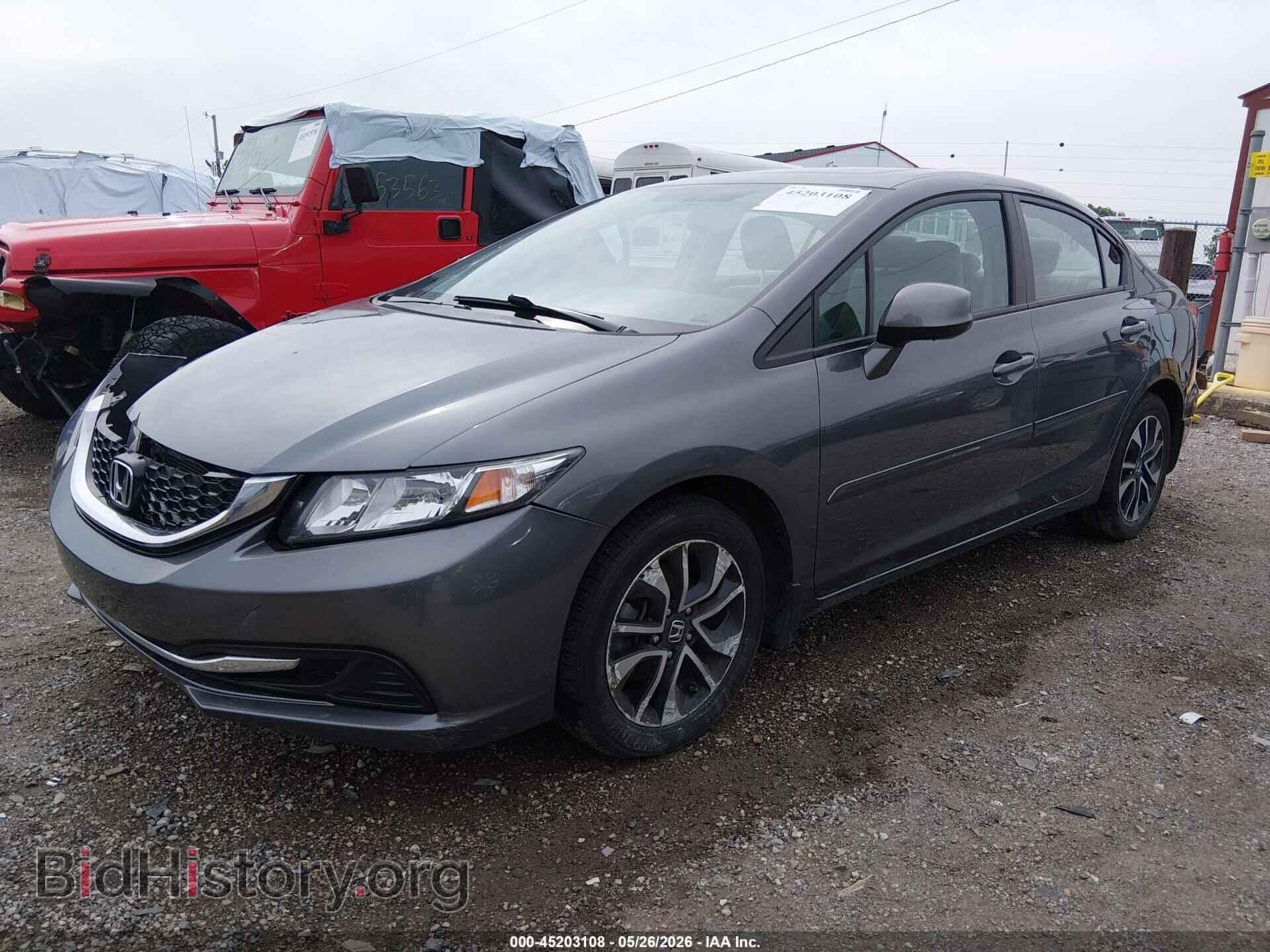 2013 HONDA CIVIC - VIN: 19XFB2F82DE094361 - Фото 2