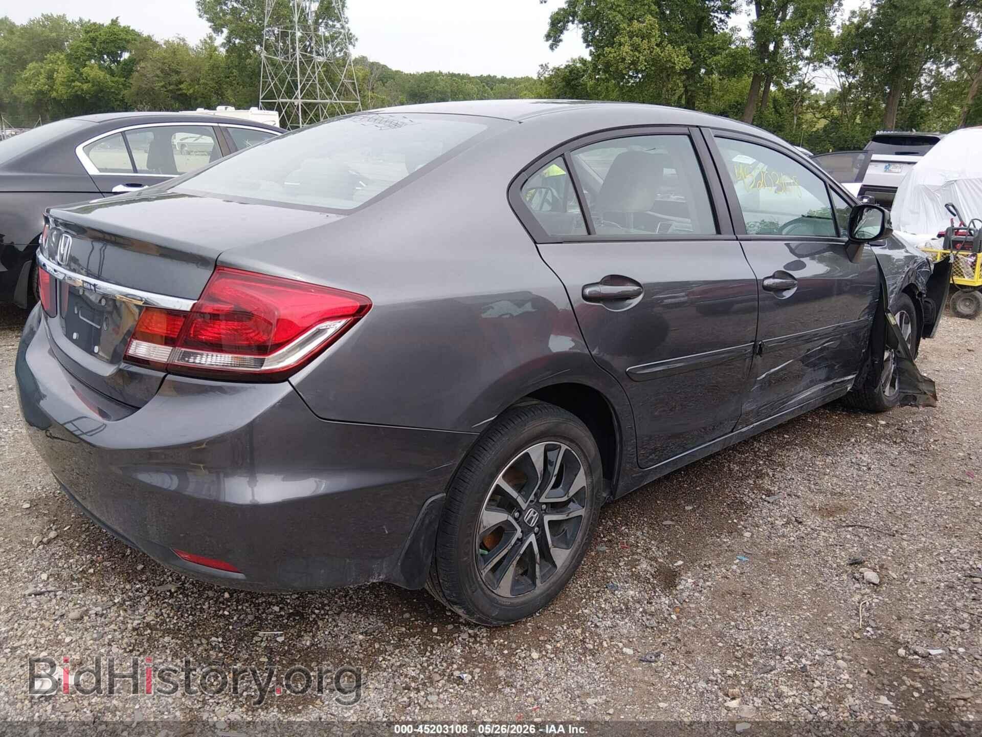 2013 HONDA CIVIC - VIN: 19XFB2F82DE094361 - Фото 4