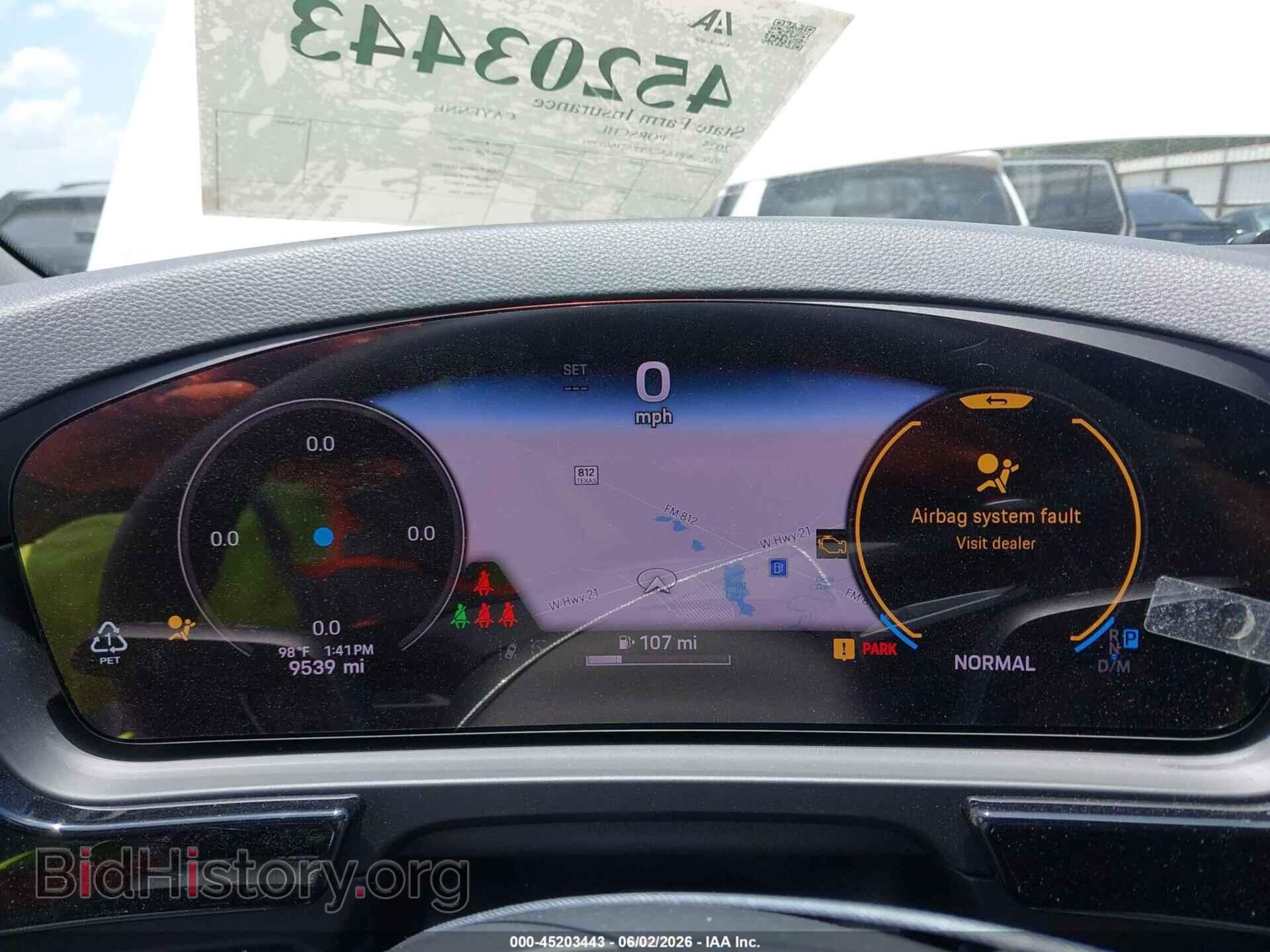 2025 PORSCHE CAYENNE - VIN: WP1AA2AYXSDA01703 - Фото 7