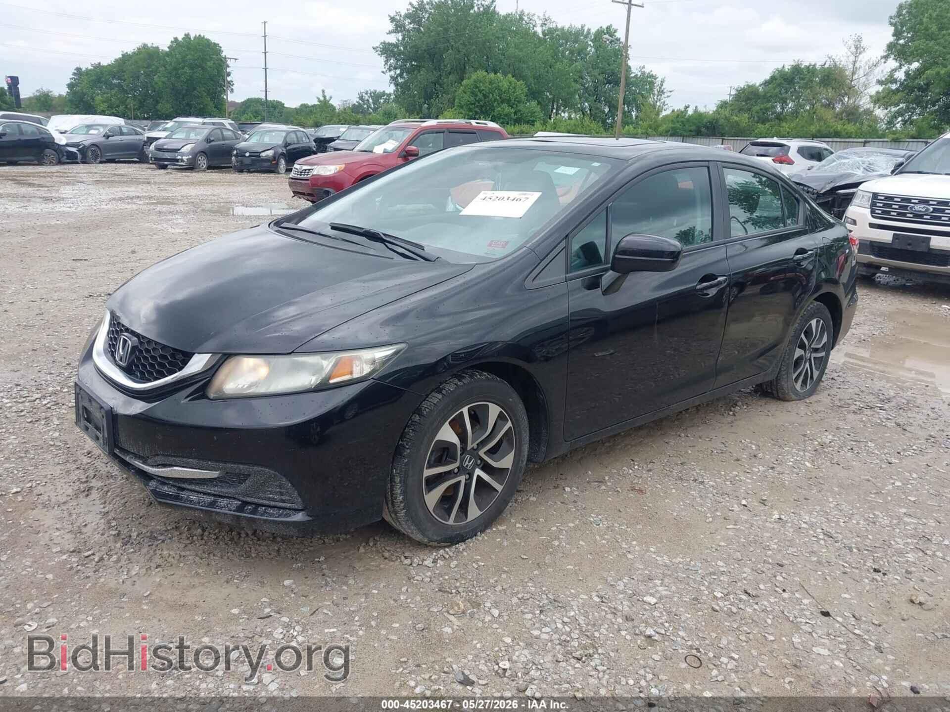 2014 HONDA CIVIC - VIN: 2HGFB2F84EH551694 - Фото 2