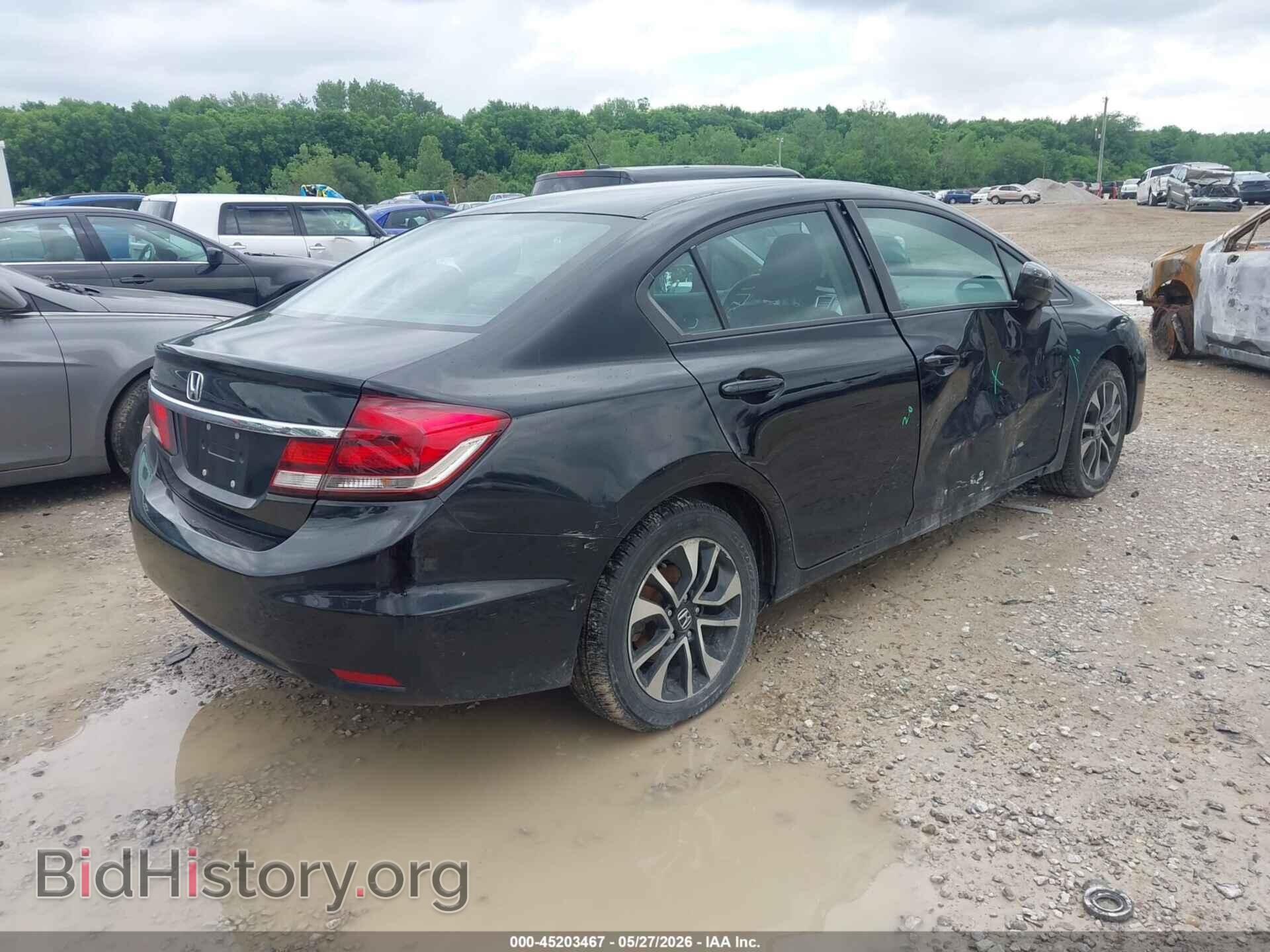 2014 HONDA CIVIC - VIN: 2HGFB2F84EH551694 - Фото 4