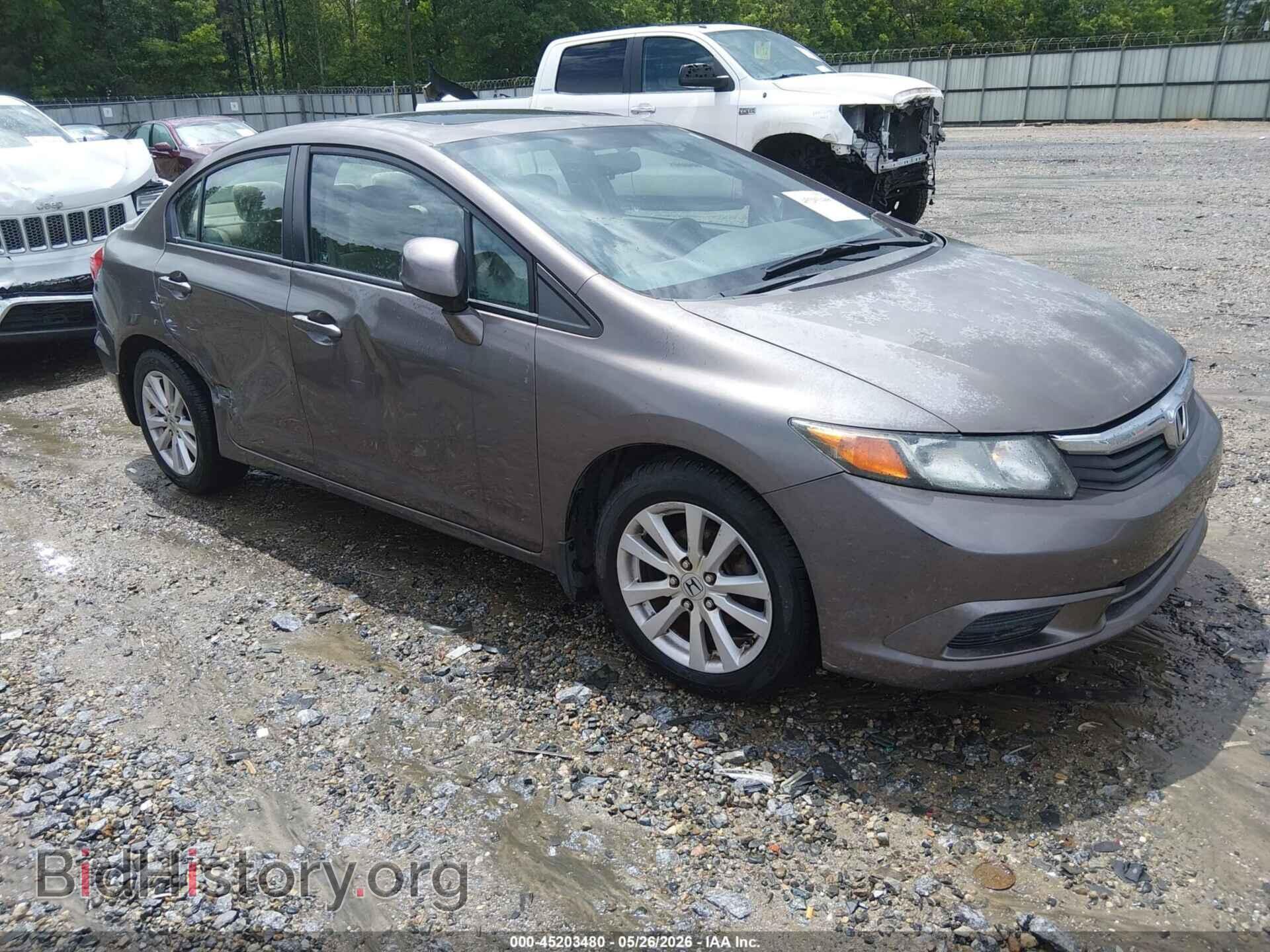Фотография 2HGFB2F8XCH522858 - HONDA CIVIC 2012
