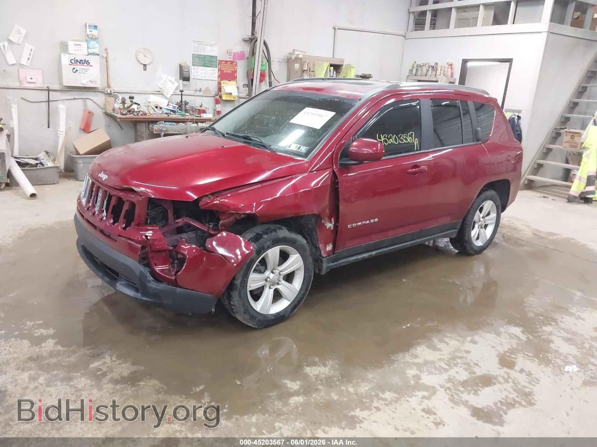 2017 JEEP COMPASS - VIN: 1C4NJDEB1HD139336 - Фото 2