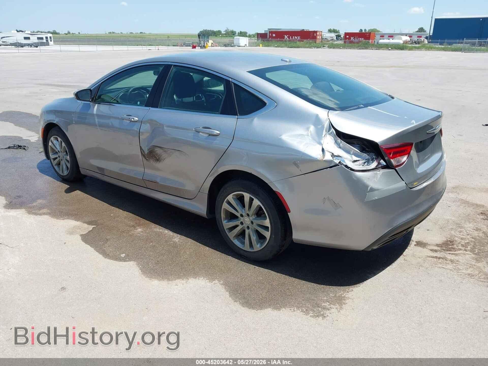 2015 CHRYSLER 200 - VIN: 1C3CCCAG4FN758800 - Фото 3