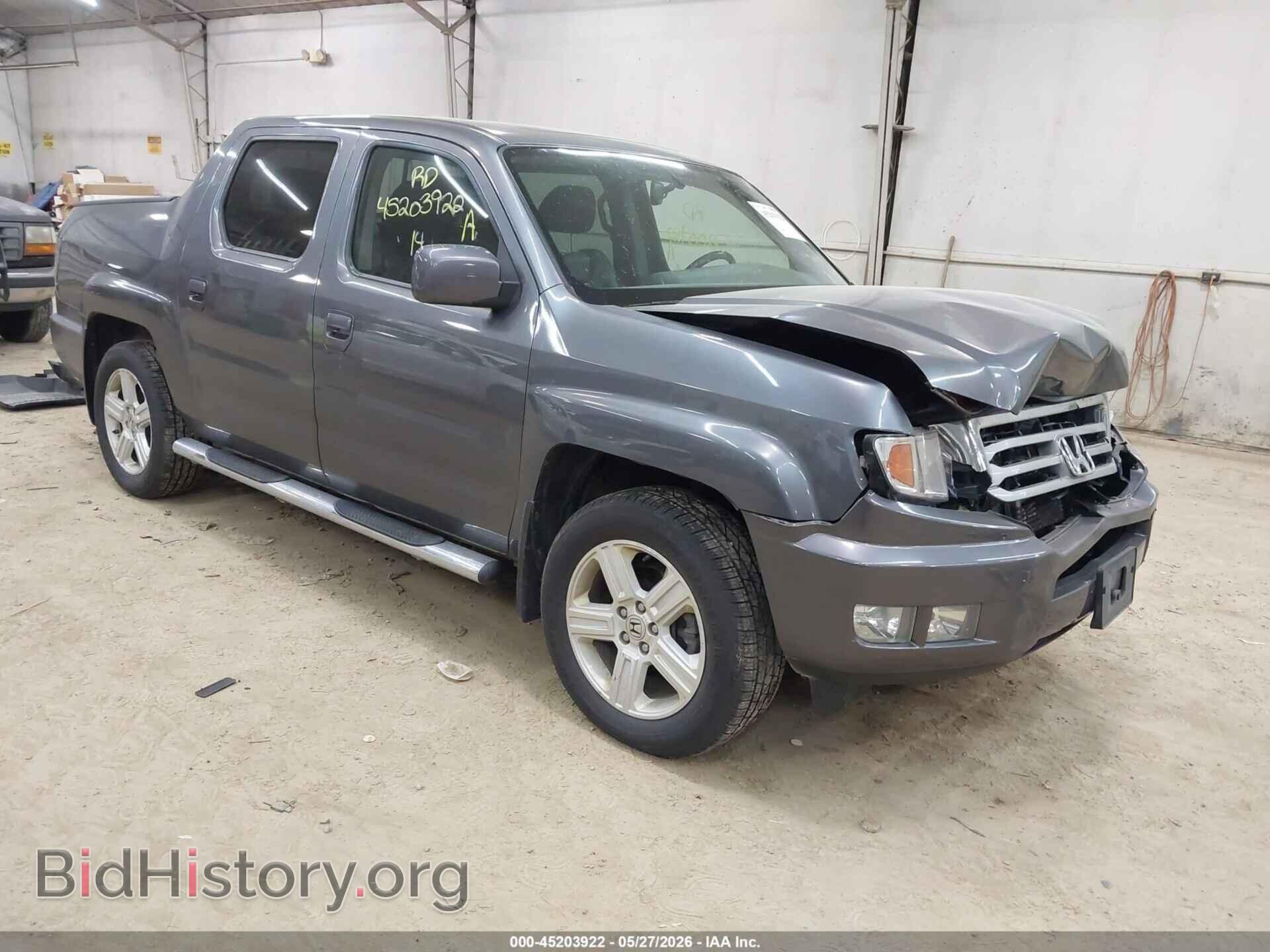 Photo 5FPYK1F54EB002727 - HONDA RIDGELINE 2014