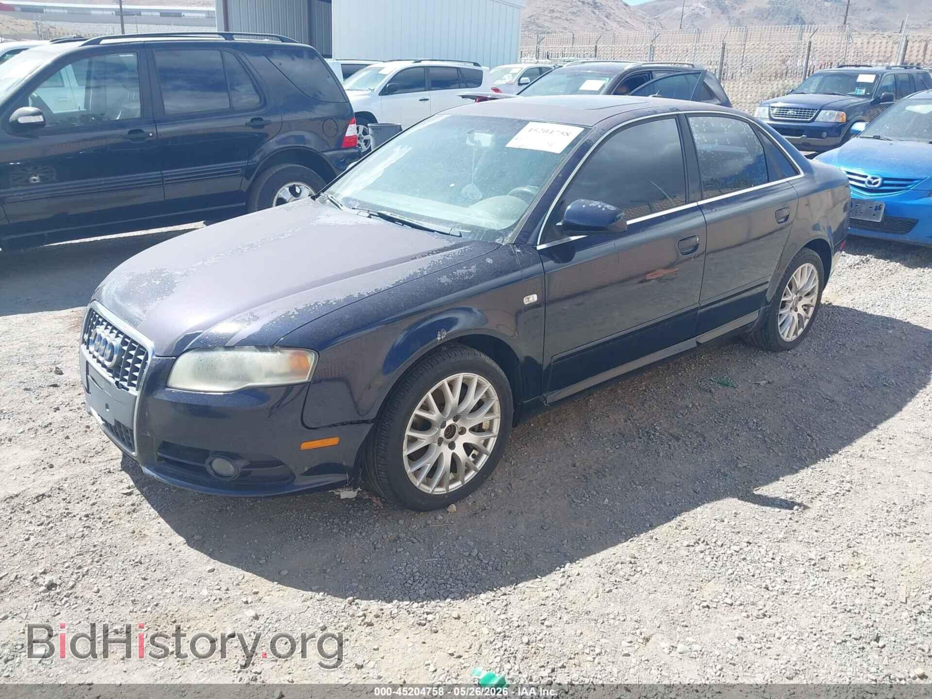 2008 AUDI A4 - VIN: WAUDF78E58A170138 - Фото 2