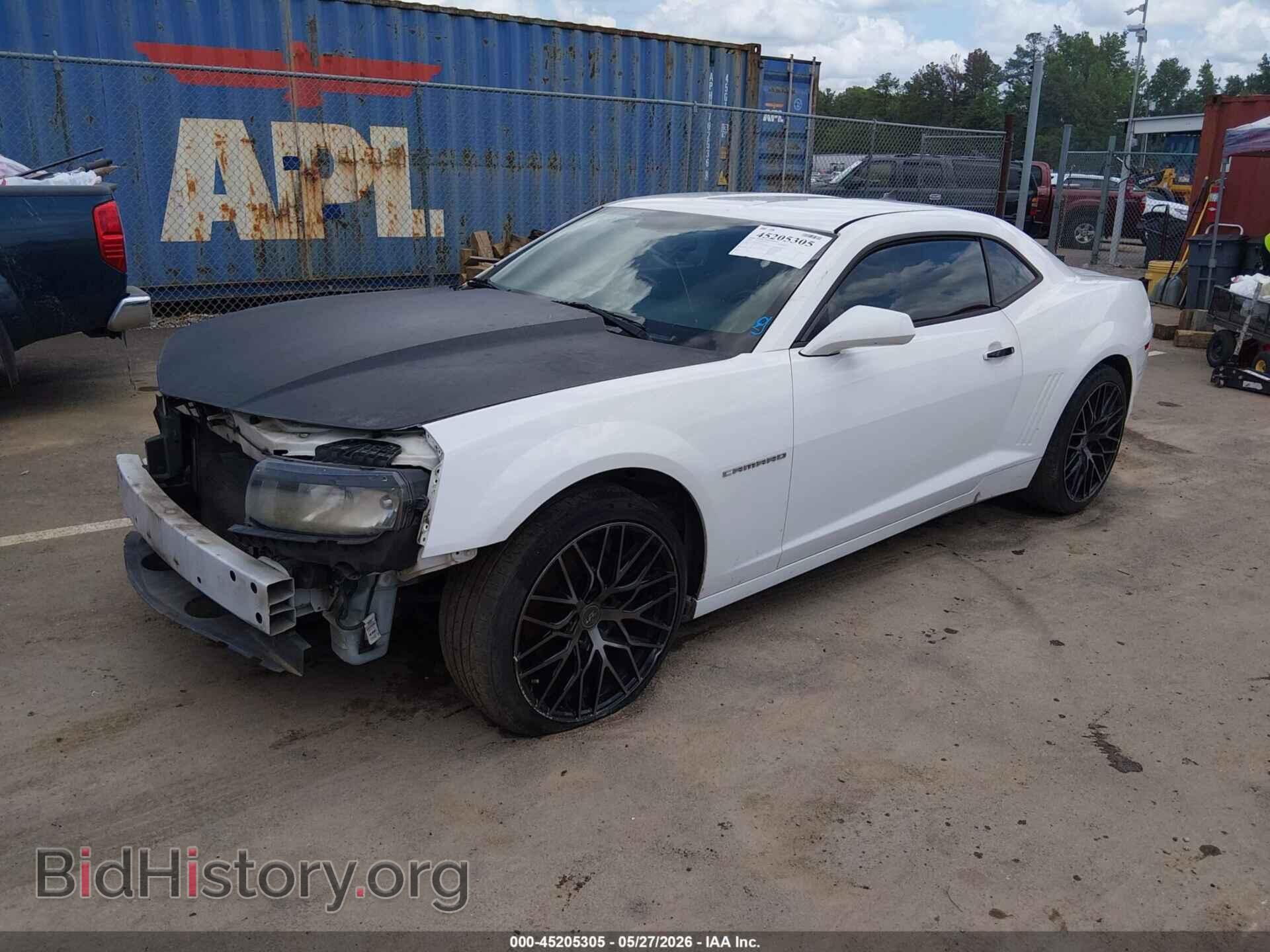 2014 CHEVROLET CAMARO - VIN: 2G1FB1E35E9163875 - Фото 2