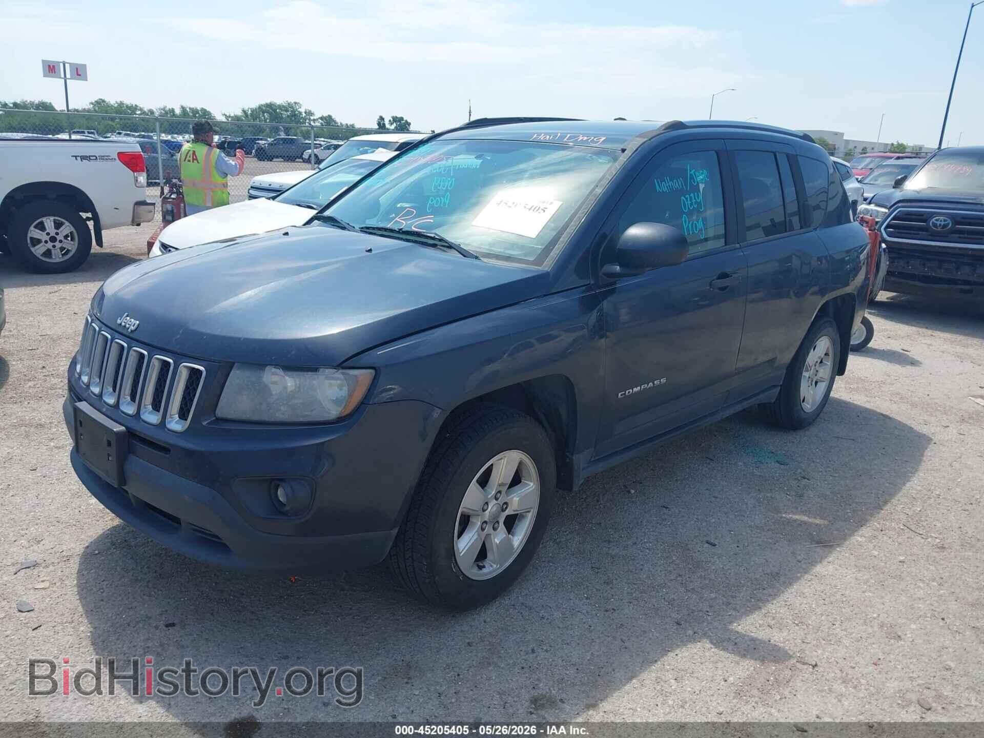 2014 JEEP COMPASS - VIN: 1C4NJCBA7ED631242 - Фото 2