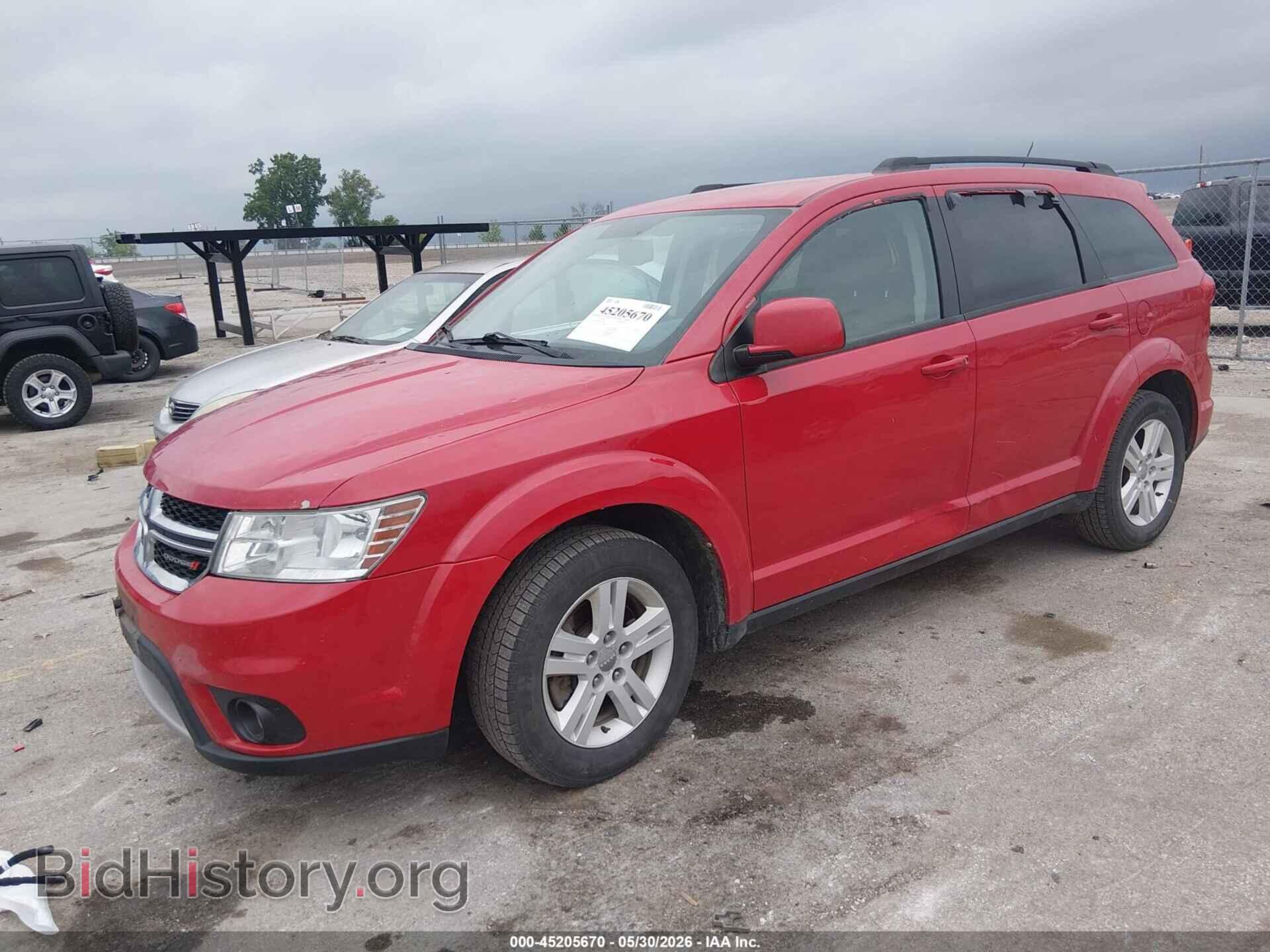 2012 DODGE JOURNEY - VIN: 3C4PDCBBXCT323269 - Фото 2