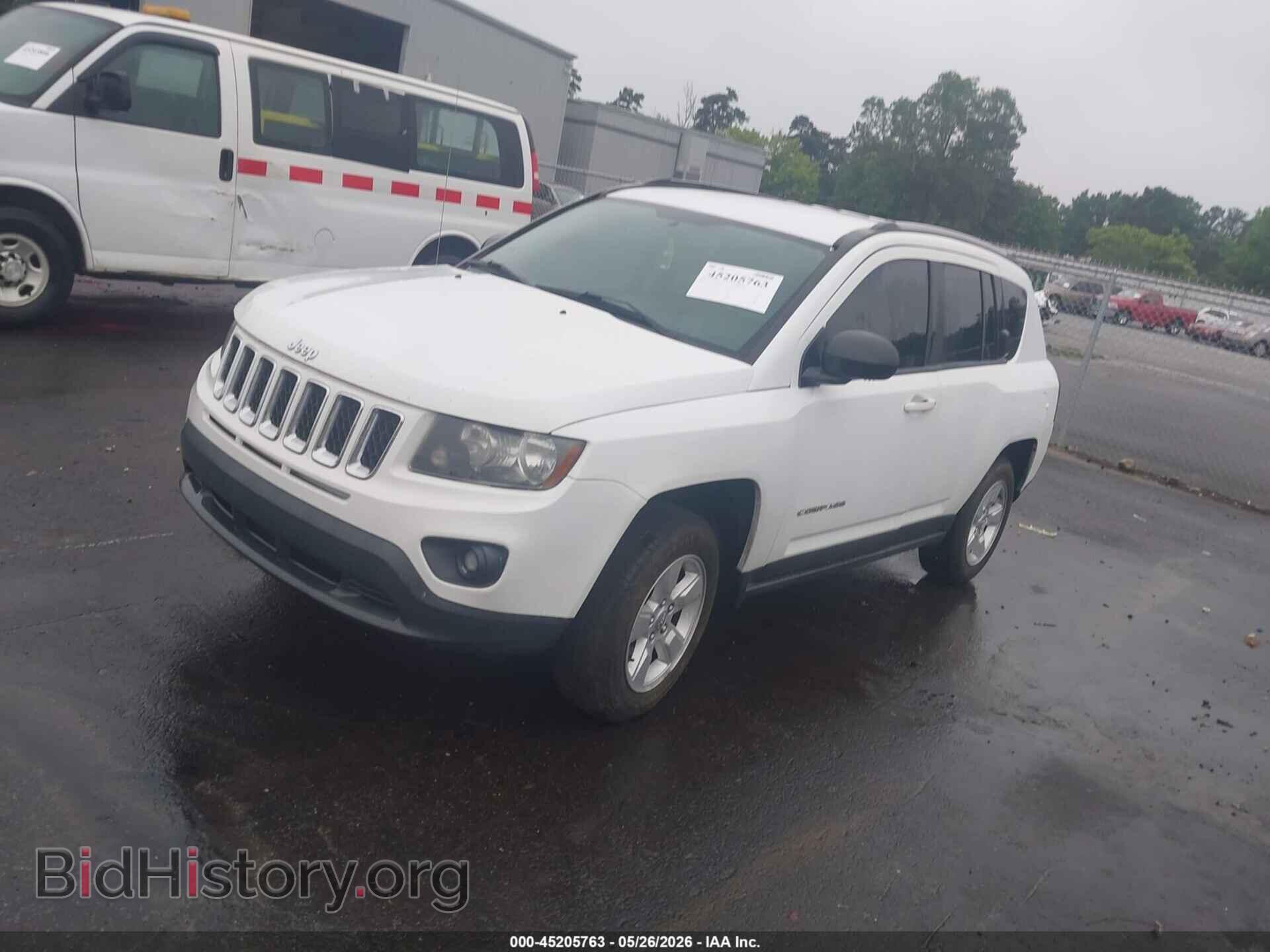2017 JEEP COMPASS - VIN: 1C4NJCBB7HD132289 - Фото 2