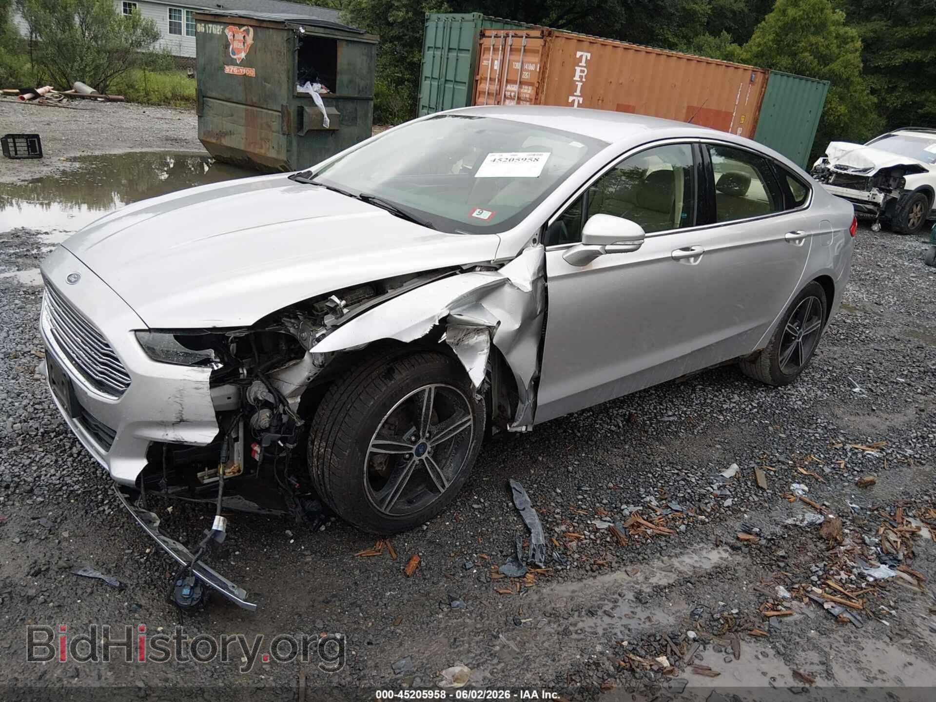 2014 FORD FUSION - VIN: 1FA6P0HD4E5358893 - Фото 2