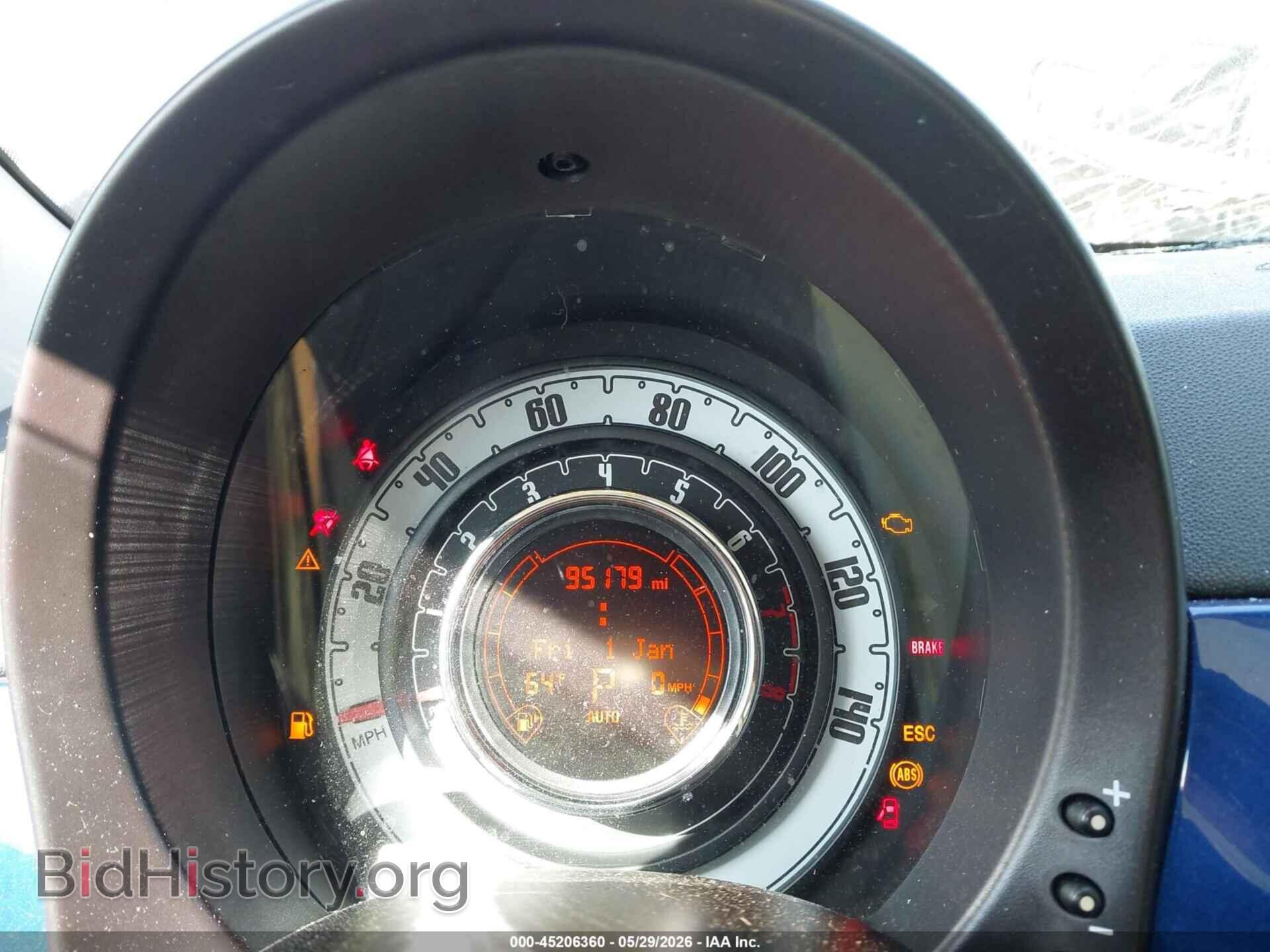 2012 FIAT 500 - VIN: 3C3CFFCR3CT212492 - Фото 7