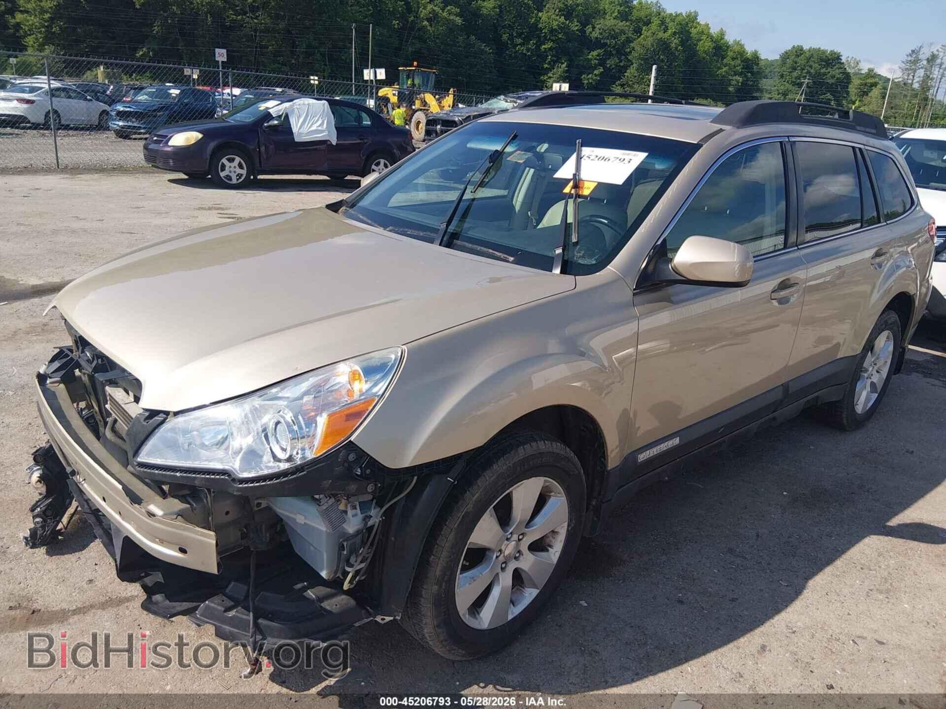 2010 SUBARU OUTBACK - VIN: 4S4BRBKC8A3379181 - Фото 2