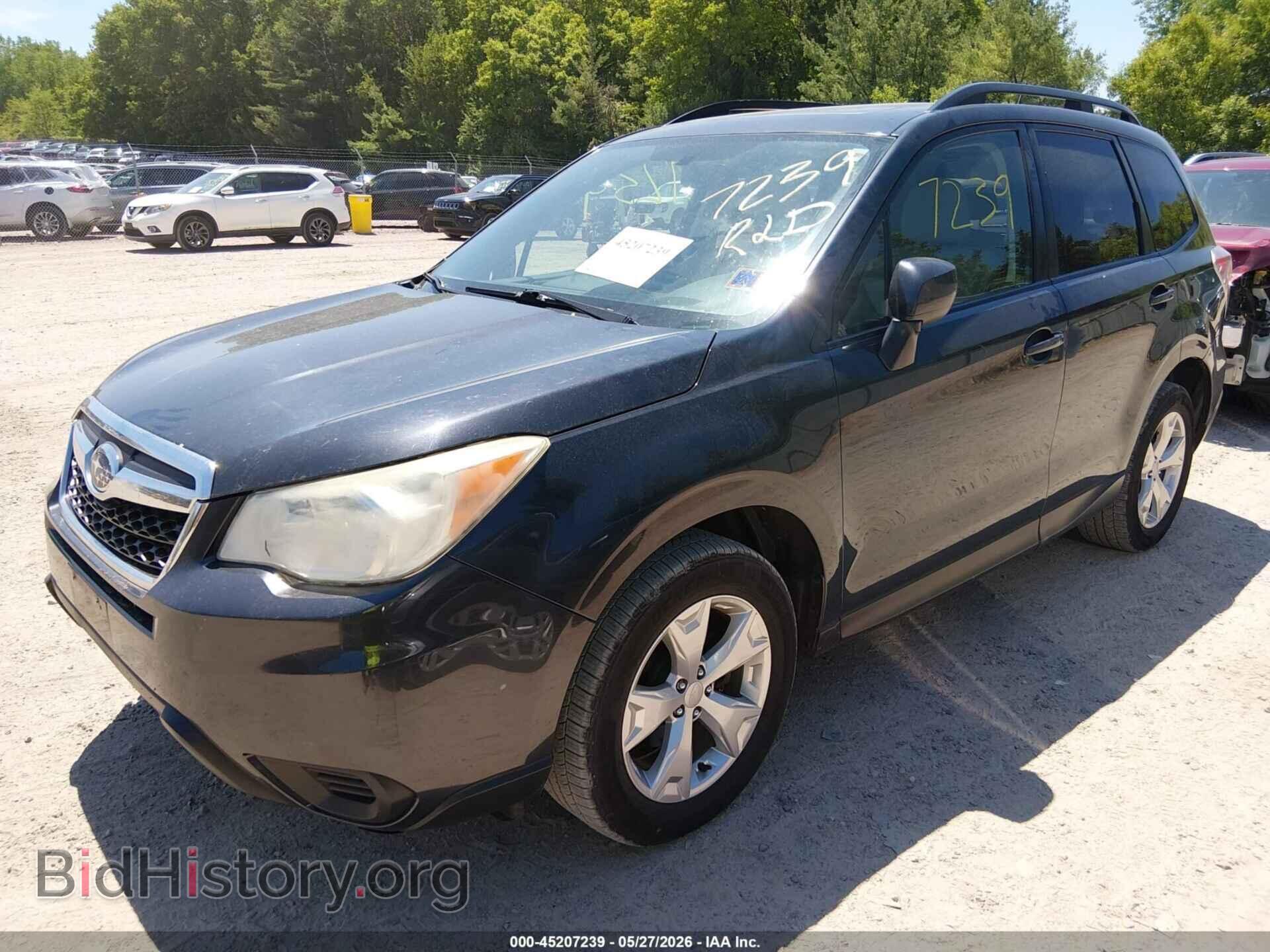2014 SUBARU FORESTER - VIN: JF2SJAEC5EH423925 - Фото 2