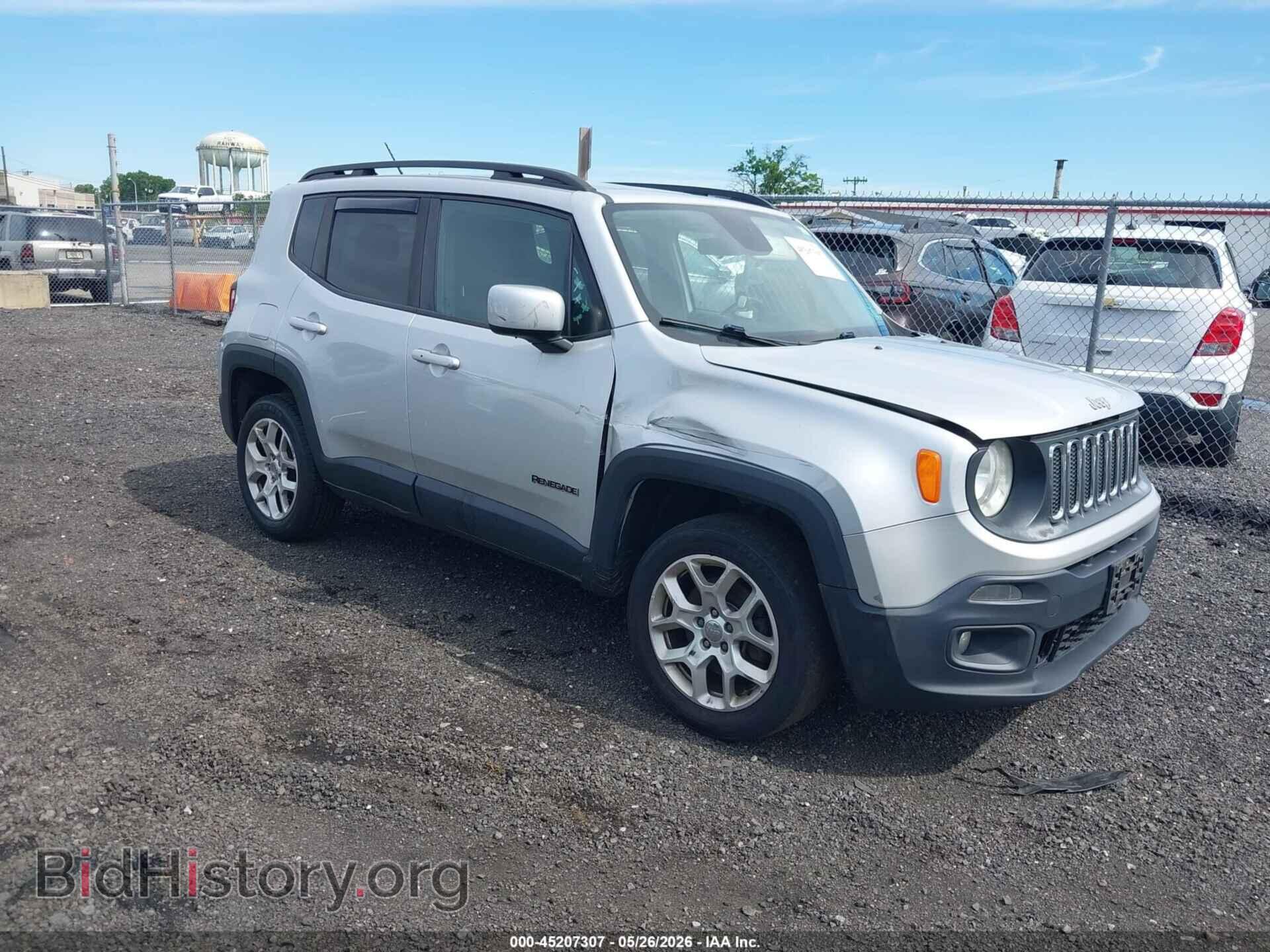 Фотография ZACCJBBT7GPD93898 - JEEP RENEGADE 2016