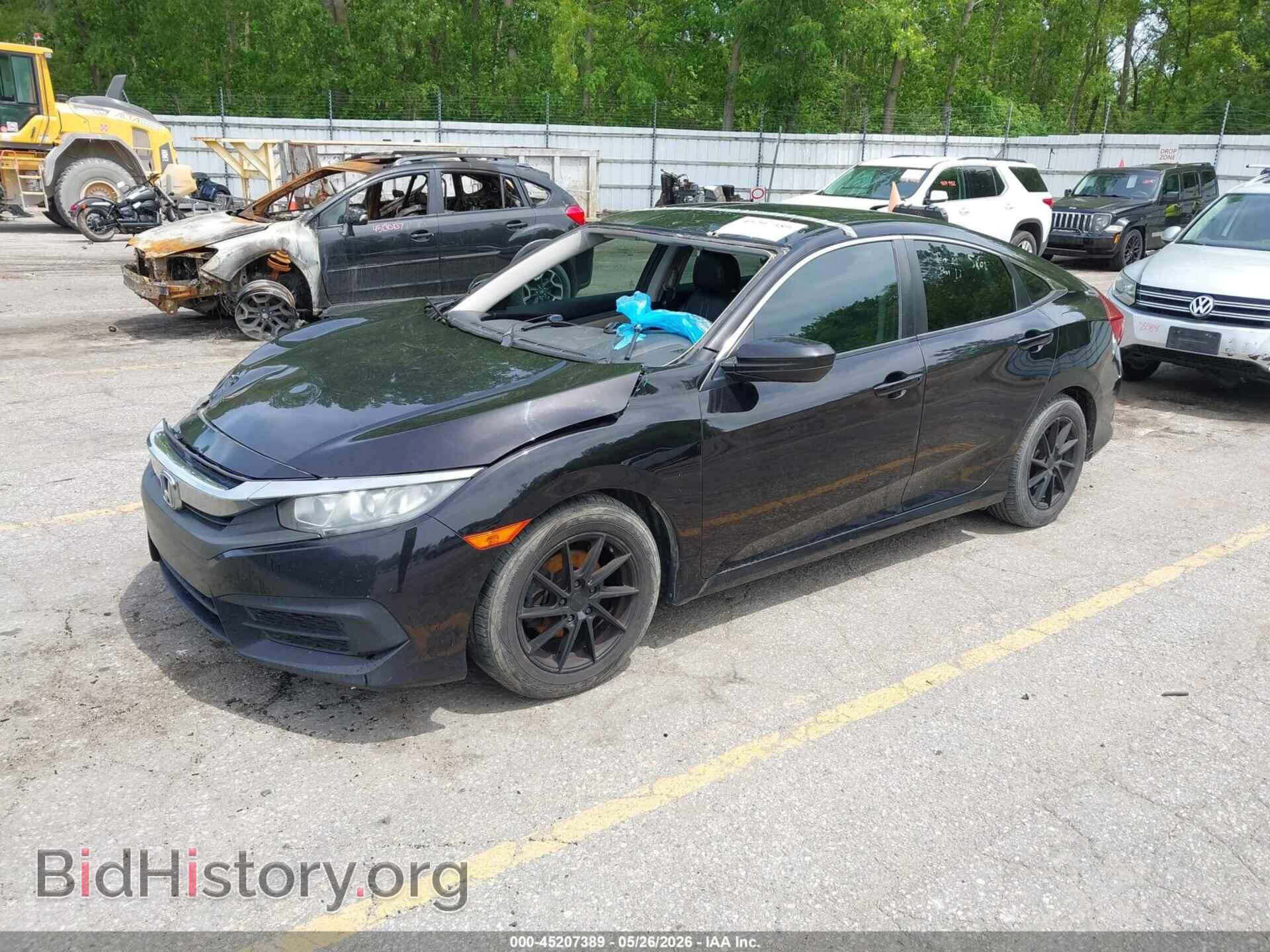2016 HONDA CIVIC - VIN: 19XFC2F53GE021118 - Фото 2