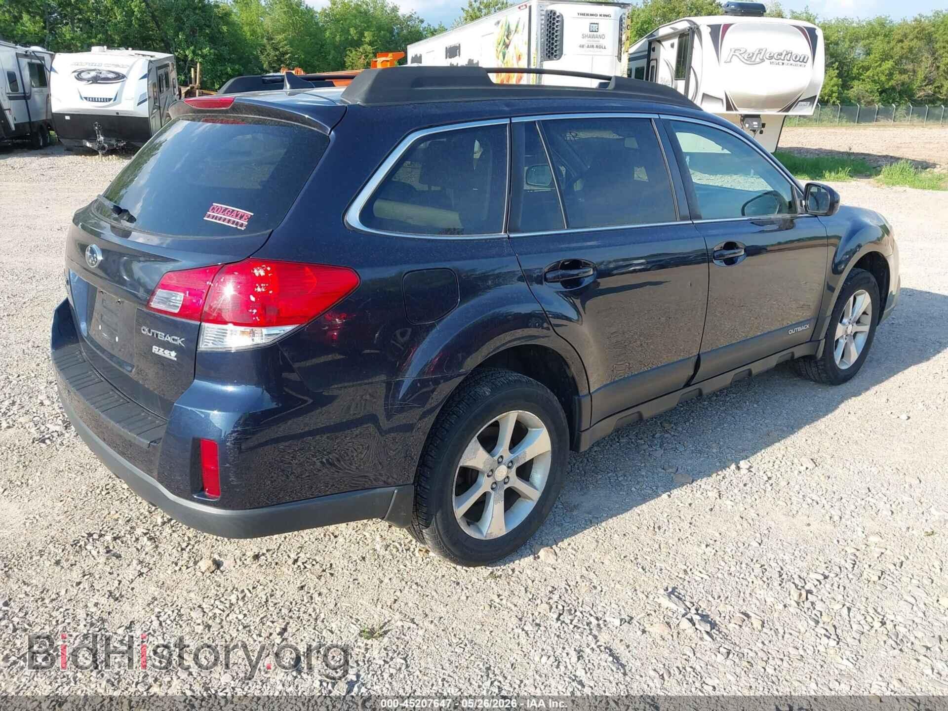 2013 SUBARU OUTBACK - VIN: 4S4BRBJC6D3201663 - Фото 4