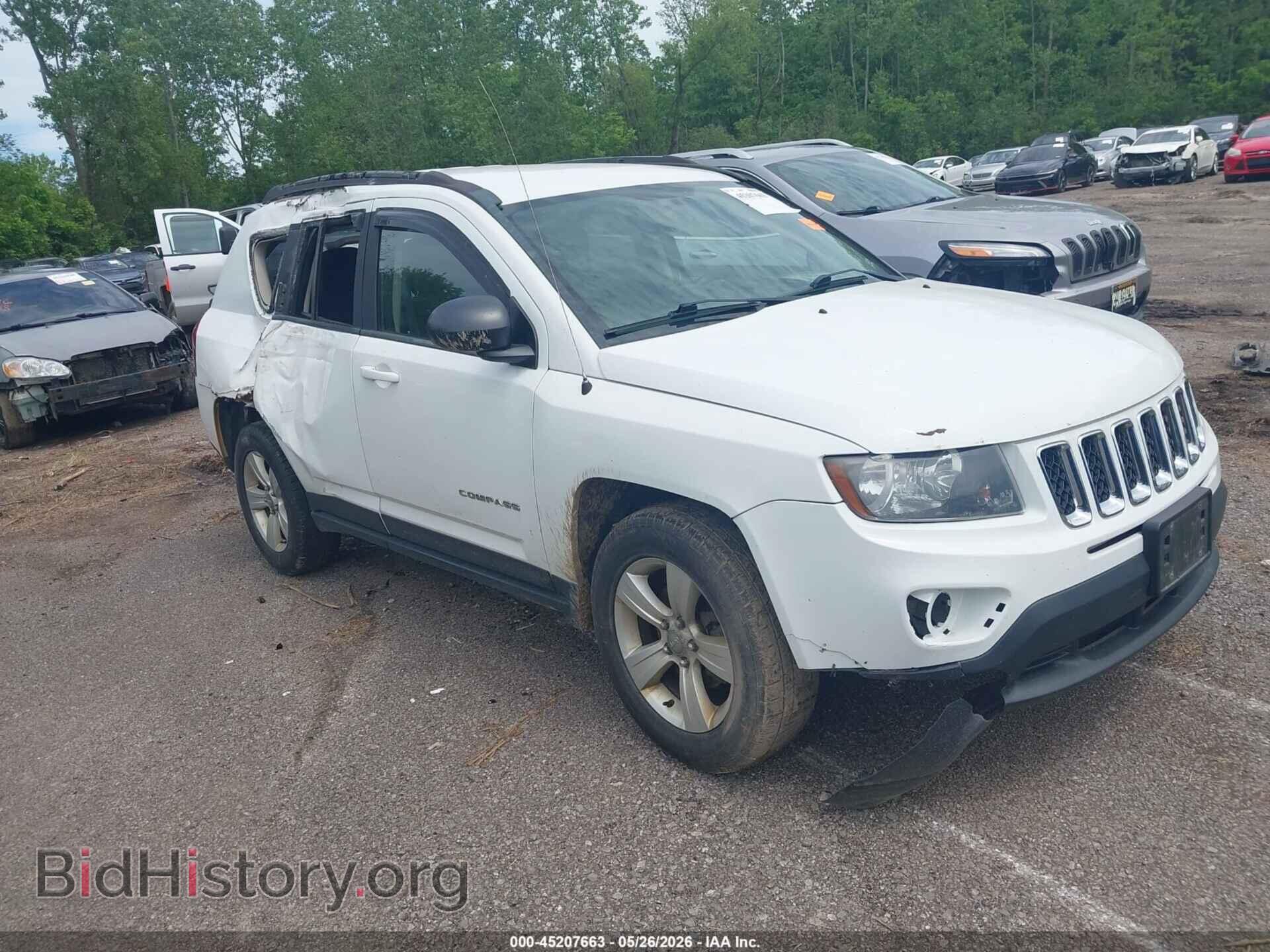 Photo 1C4NJDBB3ED567876 - JEEP COMPASS 2014