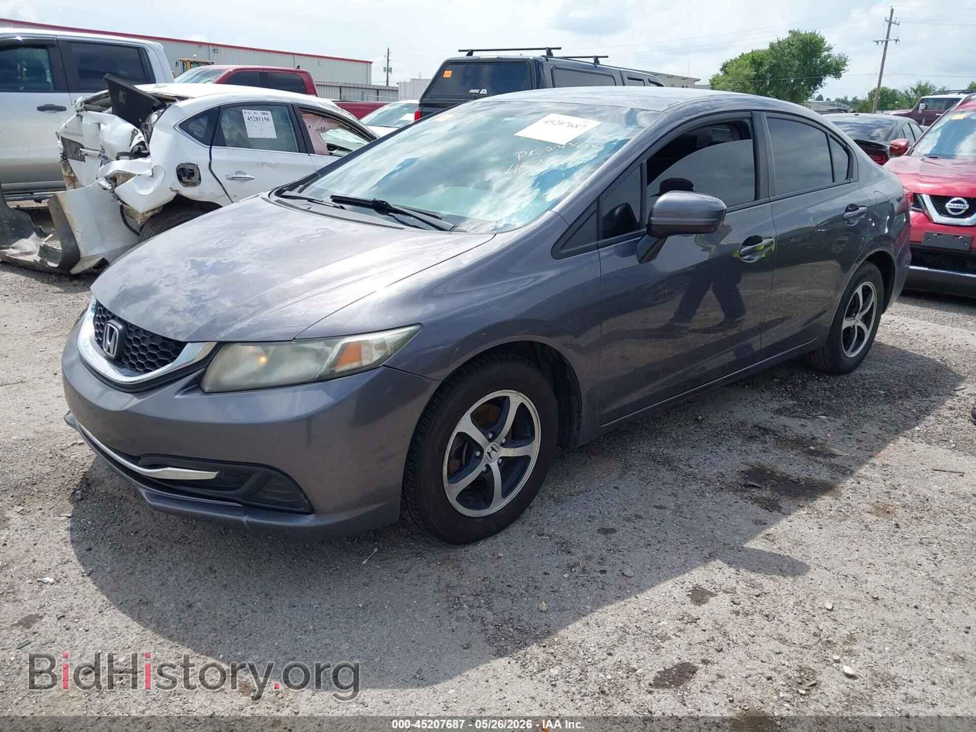 2015 HONDA CIVIC - VIN: 19XFB2F79FE035348 - Photo 2