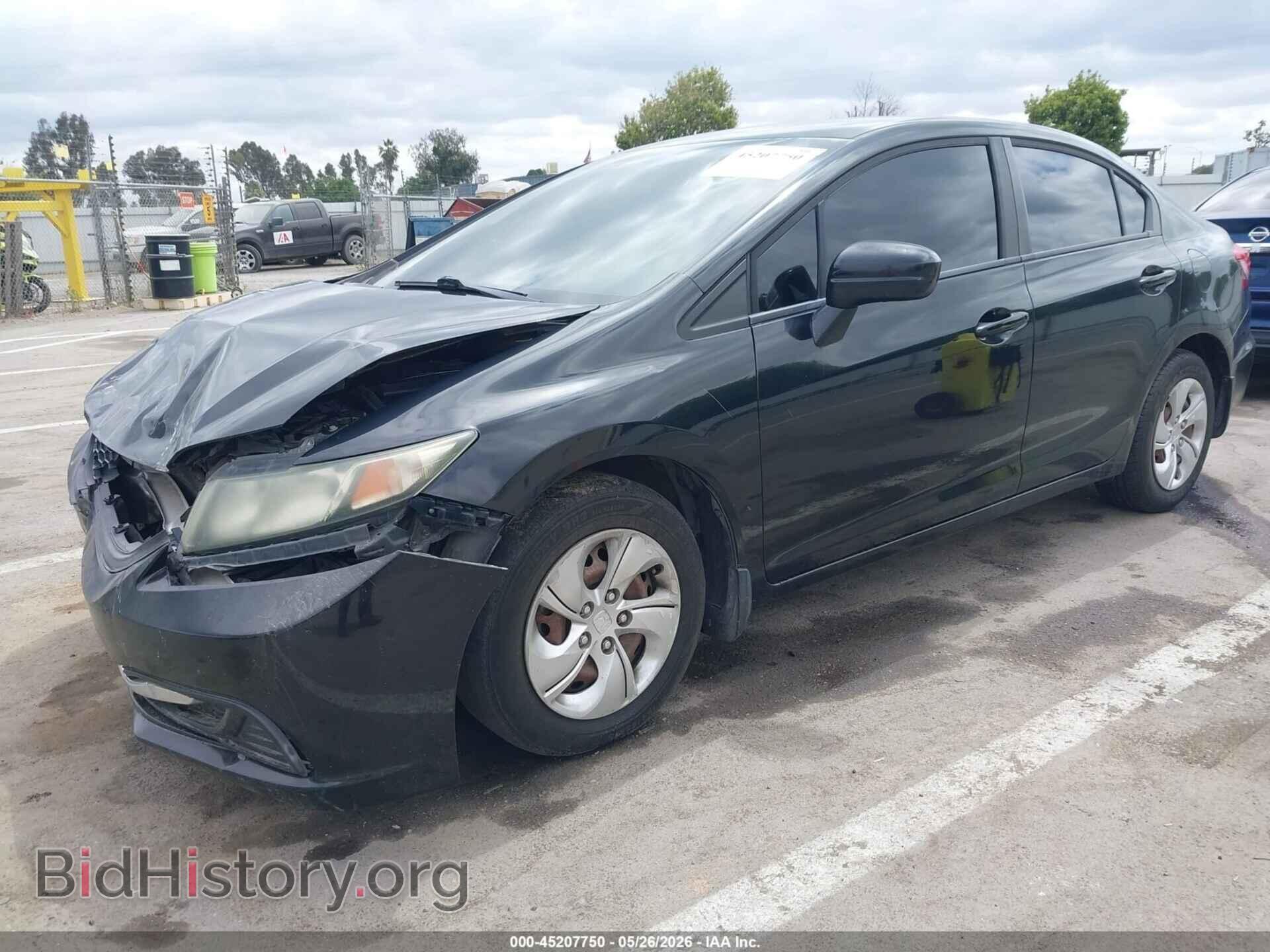 2015 HONDA CIVIC - VIN: 19XFB2F54FE705628 - Фото 2