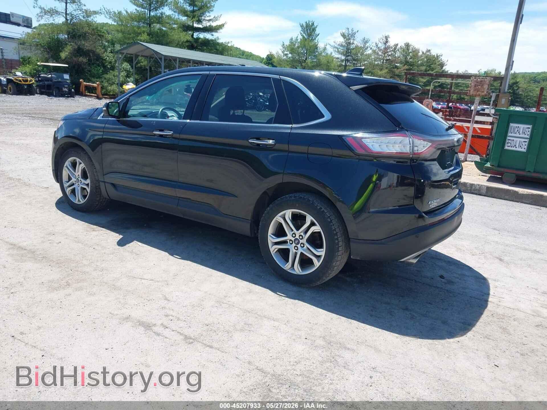 2015 FORD EDGE - VIN: 2FMTK4K88FBB52516 - Фото 3