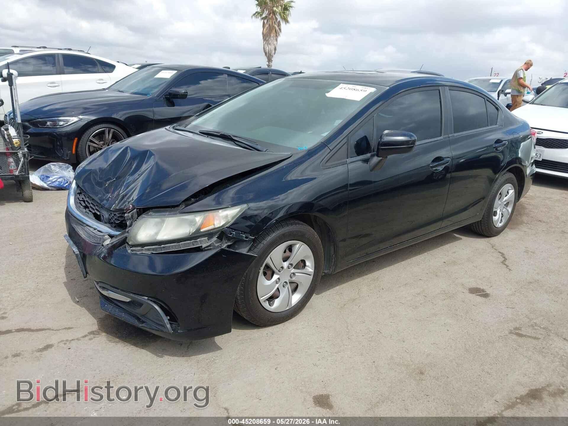 2014 HONDA CIVIC - VIN: 19XFB2F54EE233025 - Фото 2