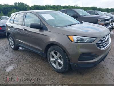 2019 Ford EDGE SE, коричневый — VIN 2FMPK3G92KBC22289, IAAI
