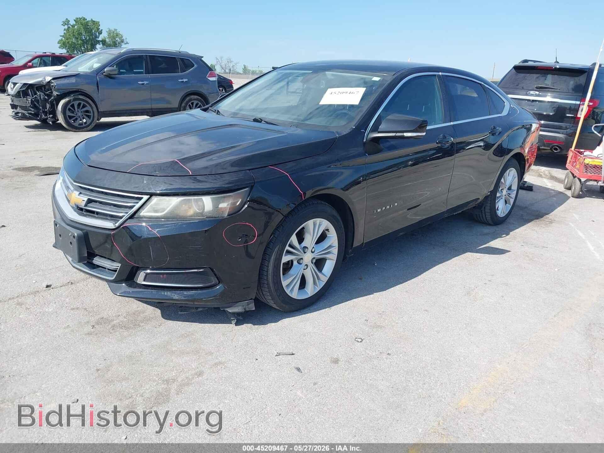 2014 CHEVROLET IMPALA - VIN: 1G1115SLXEU116529 - Фото 2