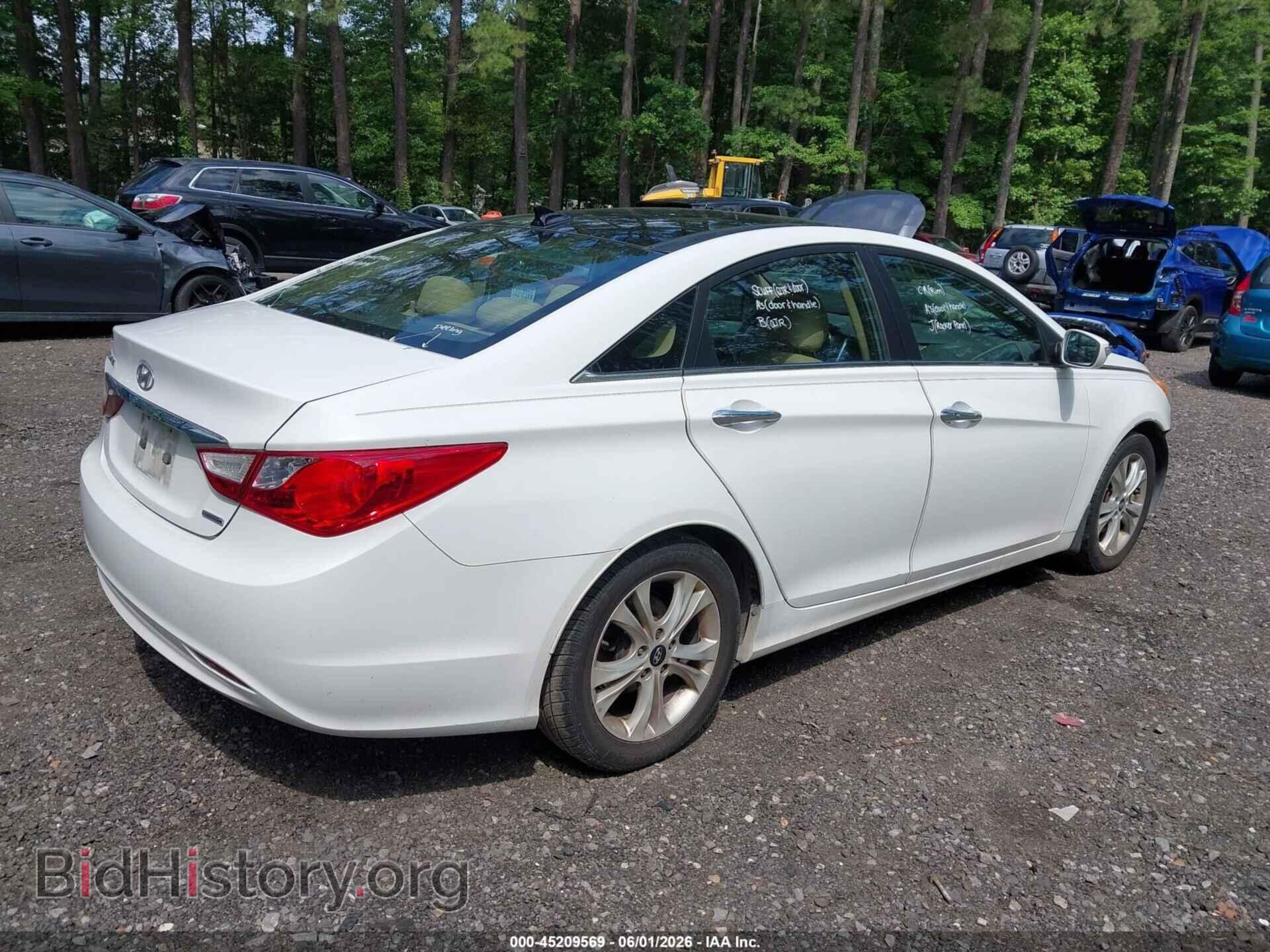 2013 HYUNDAI SONATA - VIN: 5NPEC4AC1DH529589 - Фото 4