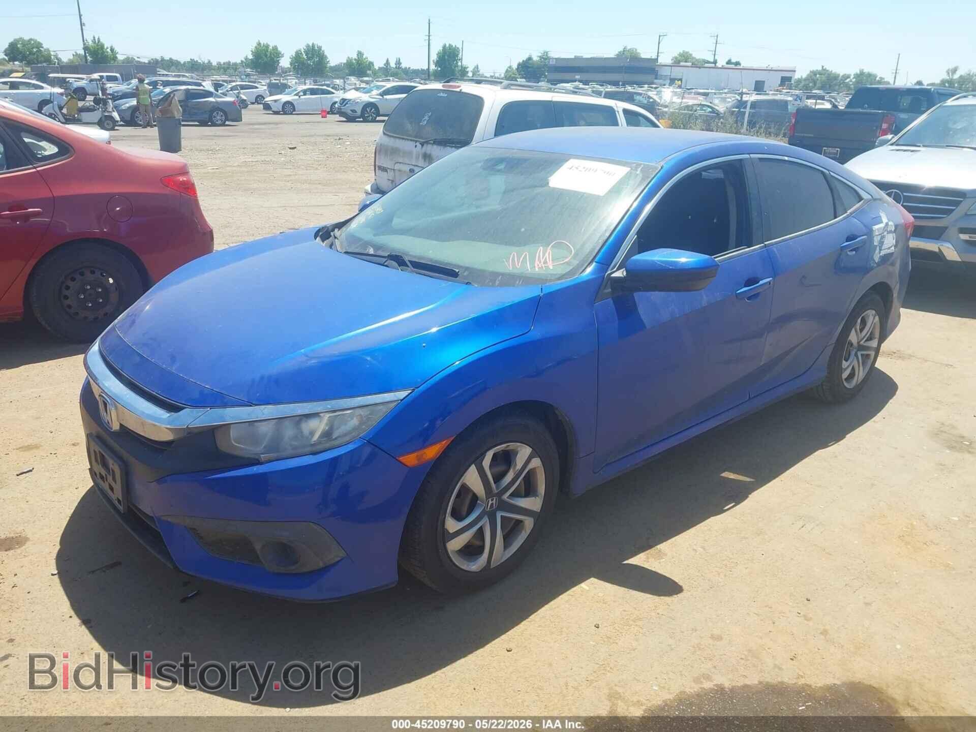 2017 HONDA CIVIC - VIN: 19XFC2F64HE205994 - Фото 2