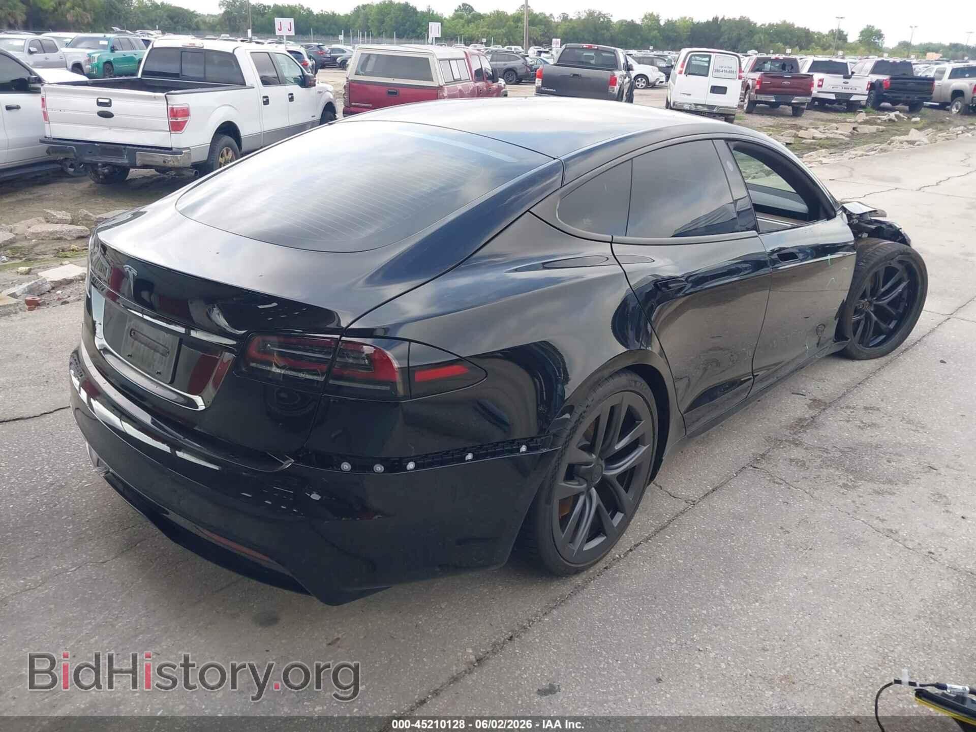 2022 TESLA MODEL S - VIN: 5YJSA1E55NF487821 - Фото 4