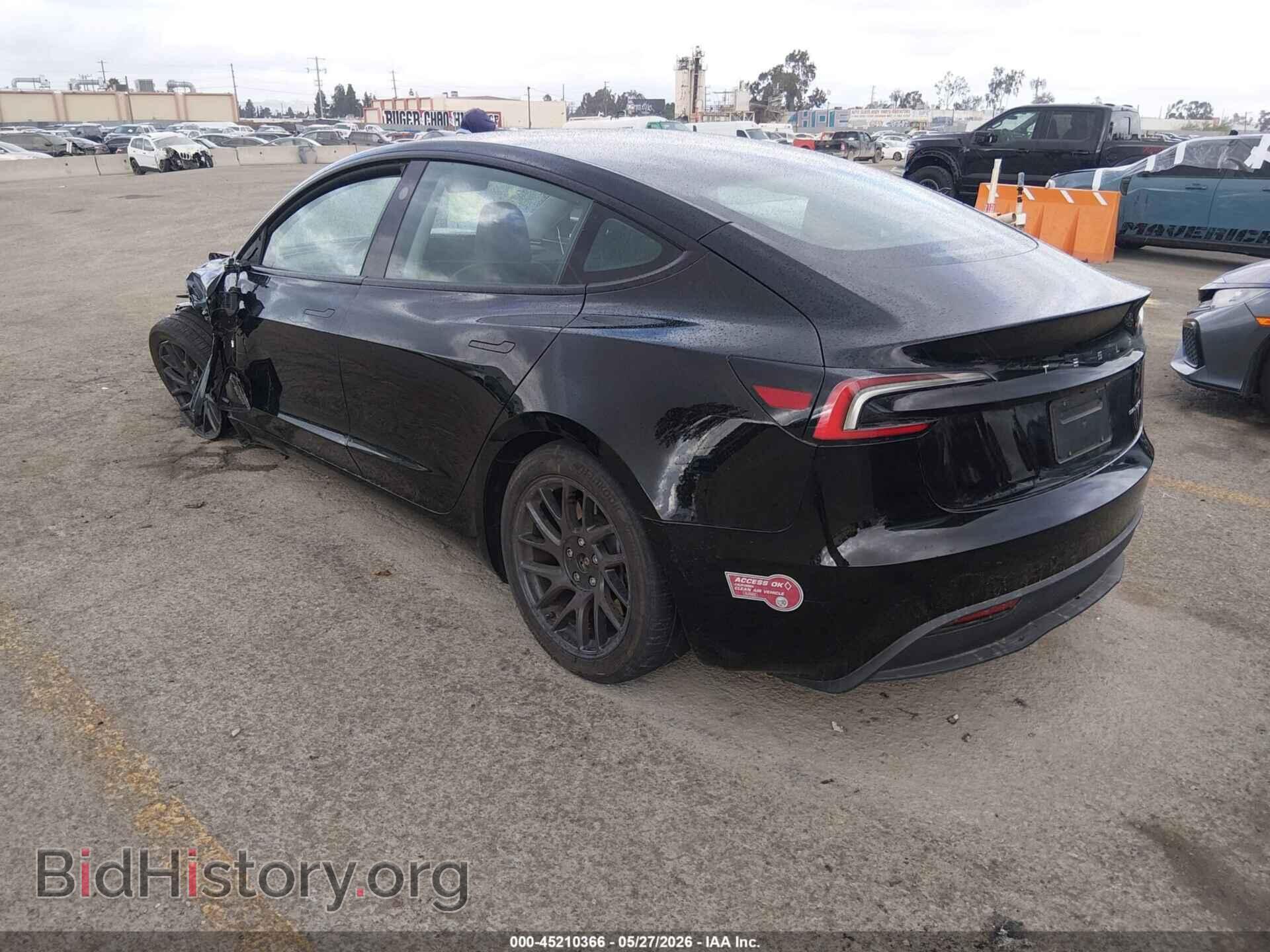 2024 TESLA MODEL 3 - VIN: 5YJ3E1EB3RF734533 - Фото 3
