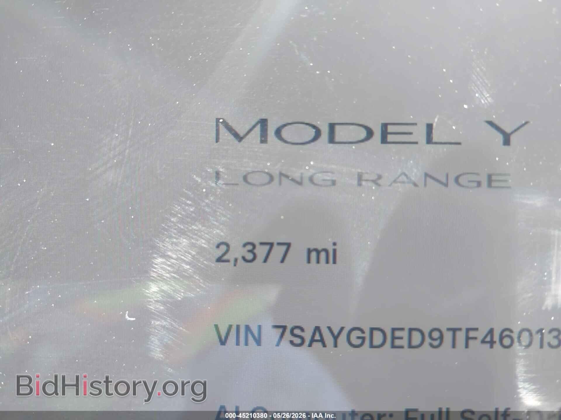 2026 TESLA MODEL Y - VIN: 7SAYGDED9TF460137 - Фото 14